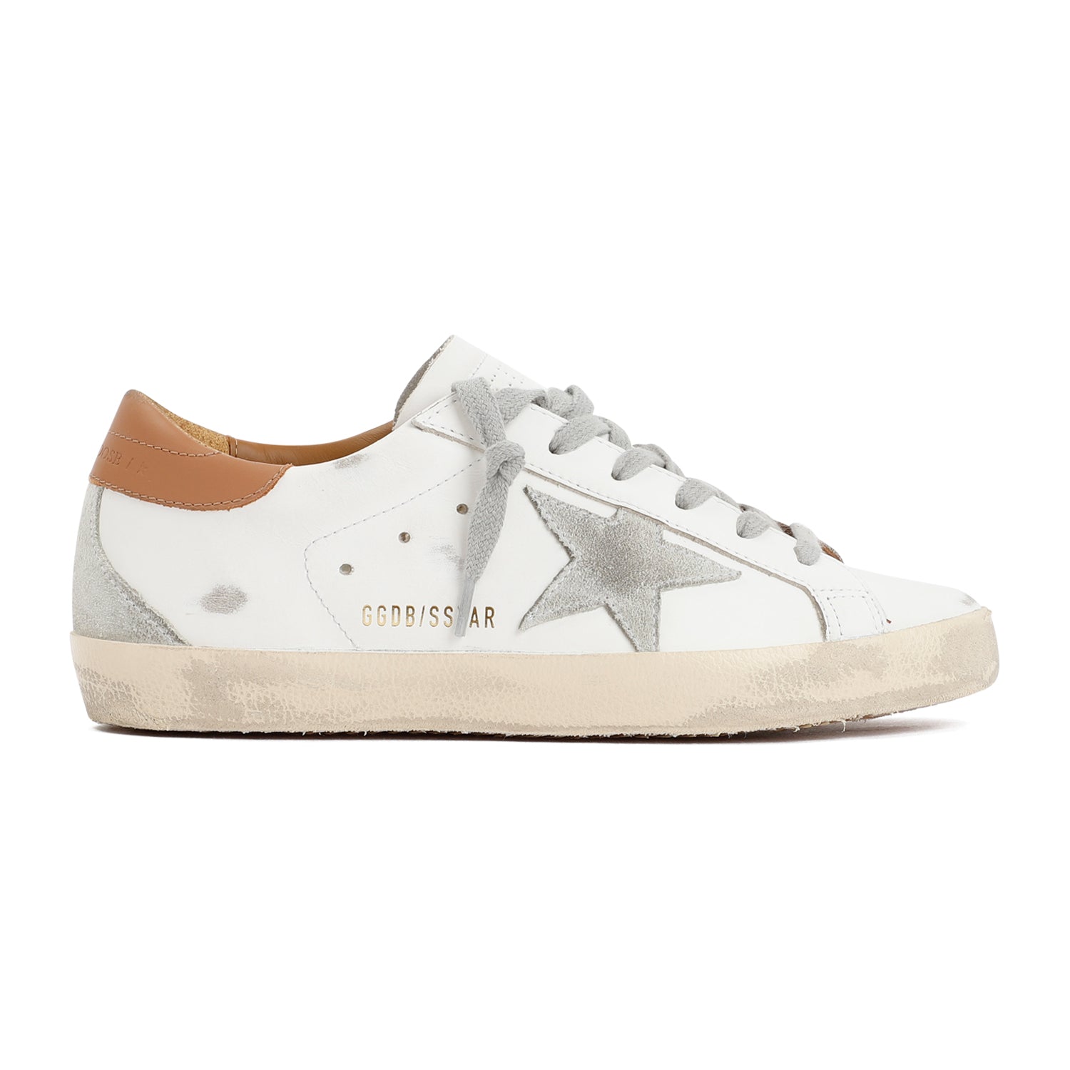 GOLDEN GOOSE Super Star Leather Sneakers for Men