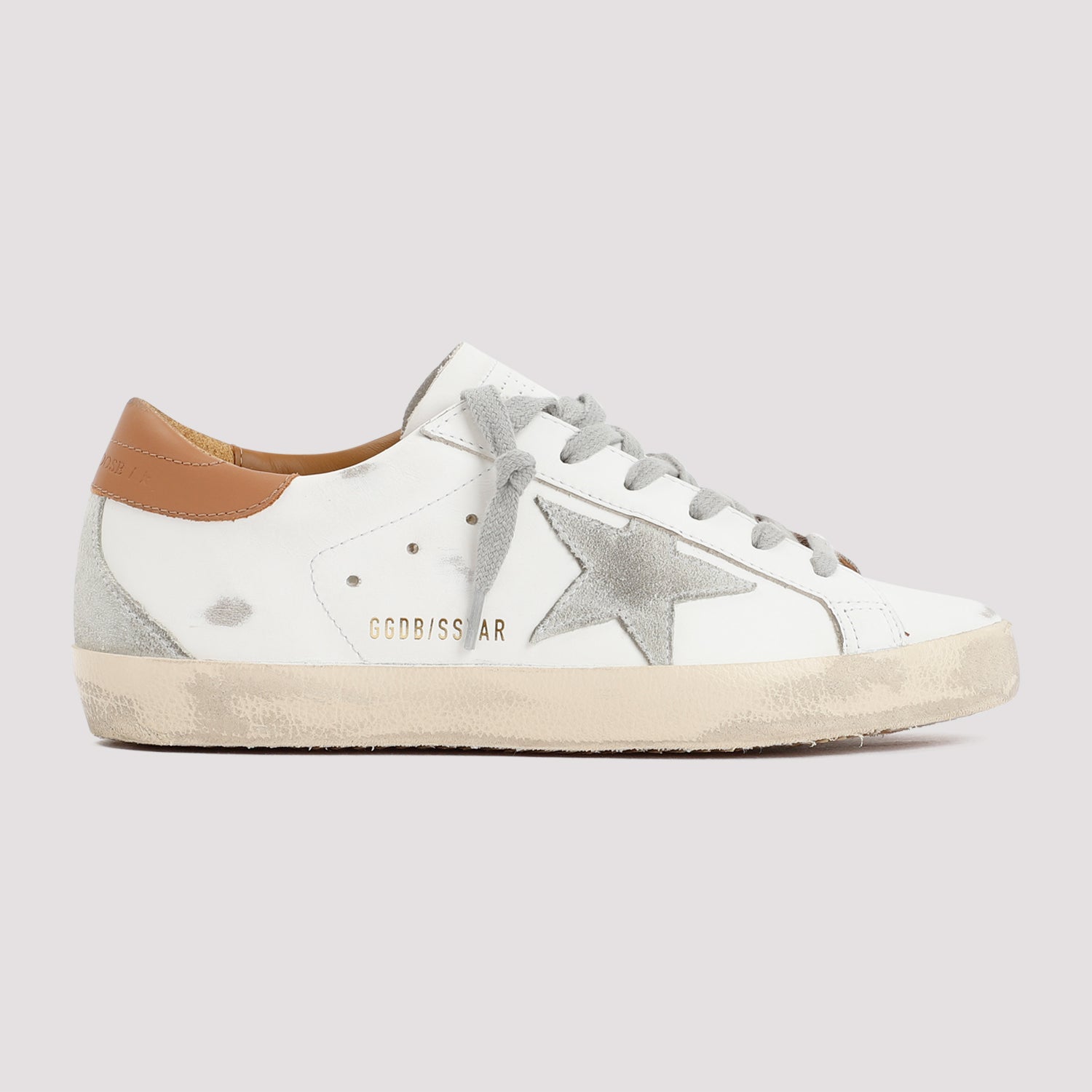 GOLDEN GOOSE Super Star Leather Sneakers for Men