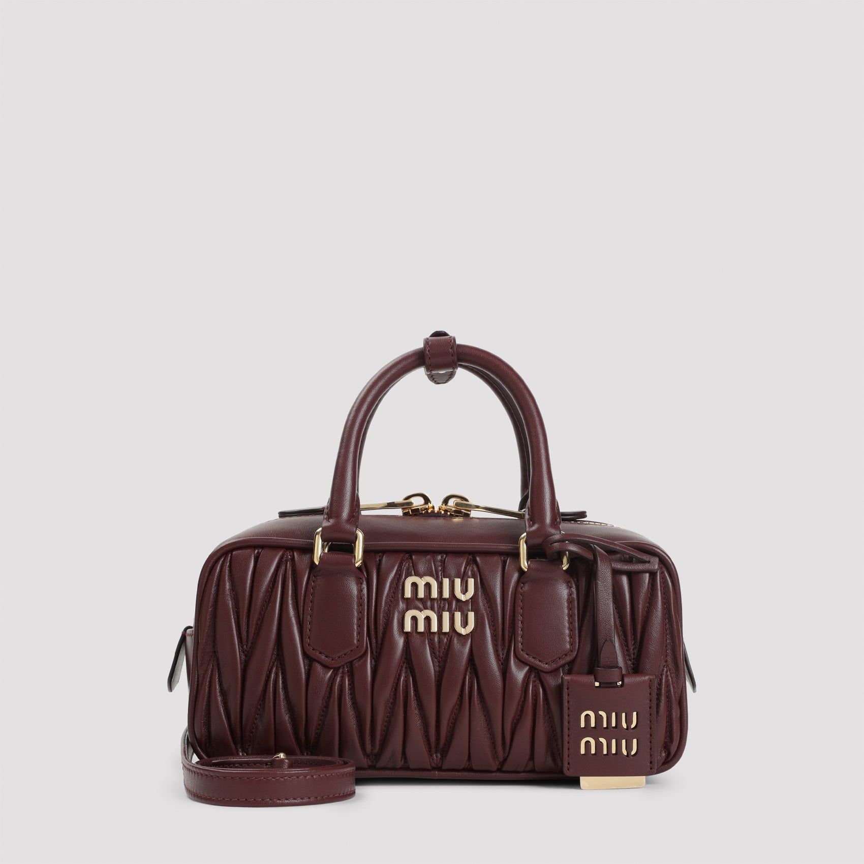 MIU MIU Mini Lamb Leather Handbag - 24cm x 10cm x 8cm