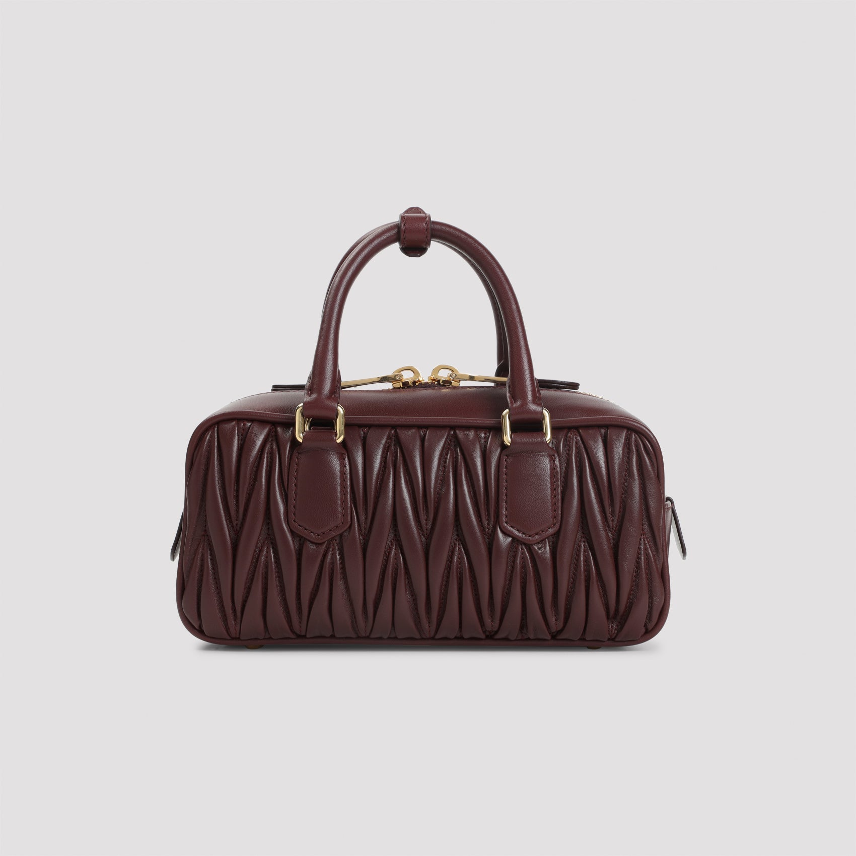 MIU MIU Mini Lamb Leather Handbag - 24cm x 10cm x 8cm