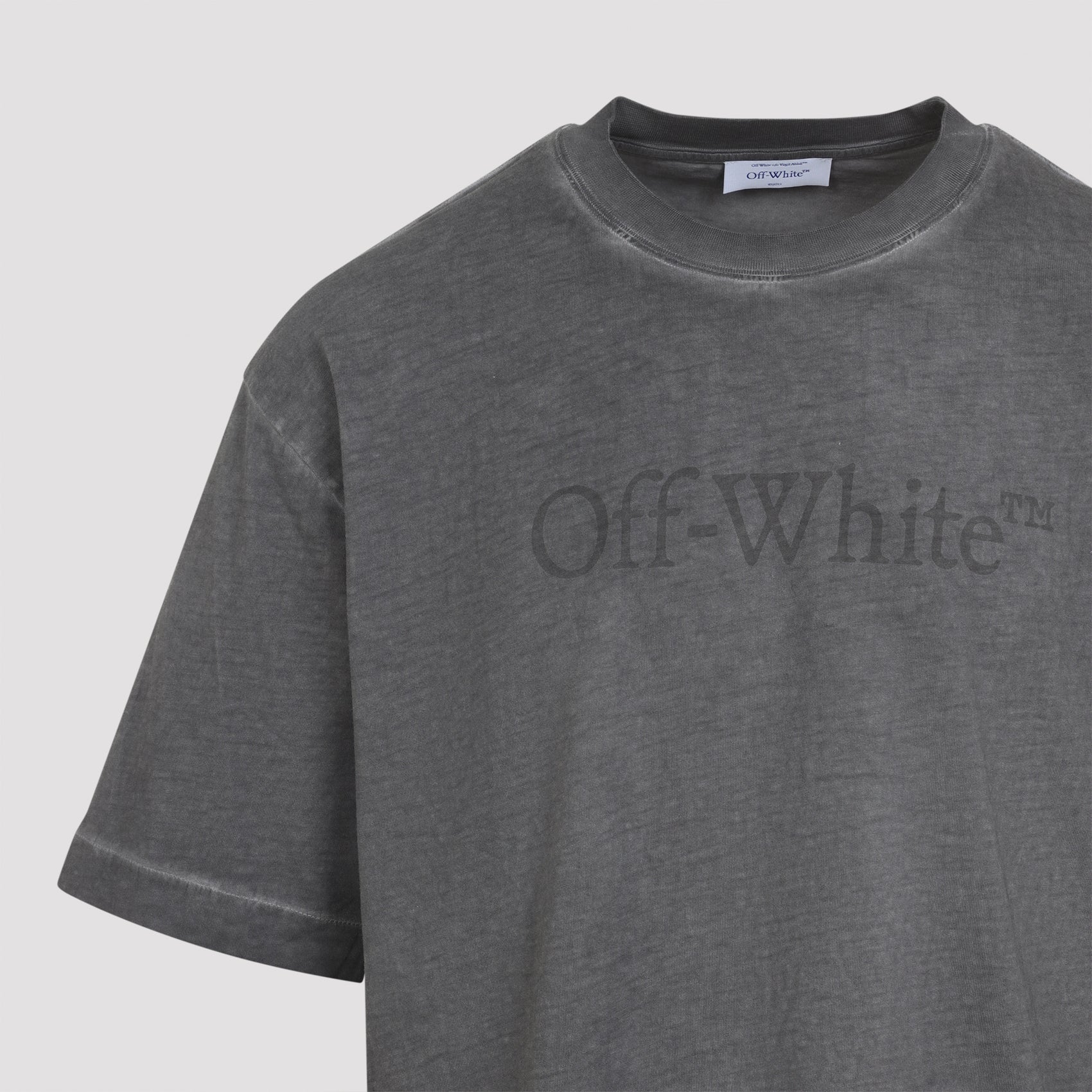 OFF WHITE Laundry Graphic Short Sleeves Tee - Men