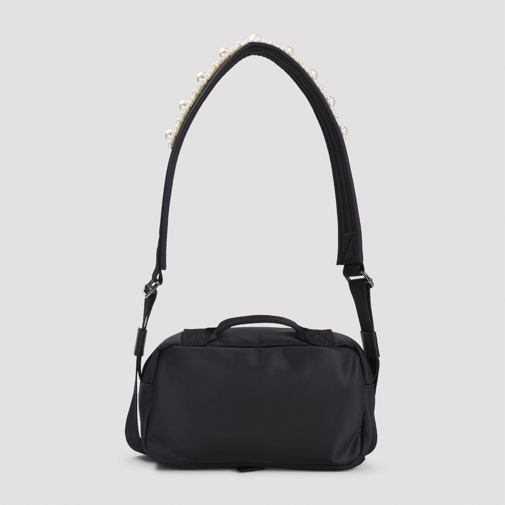 SIMONE ROCHA Classic Bow Crossbody Handbag with Embroidery - 27cm x 14cm x 8cm