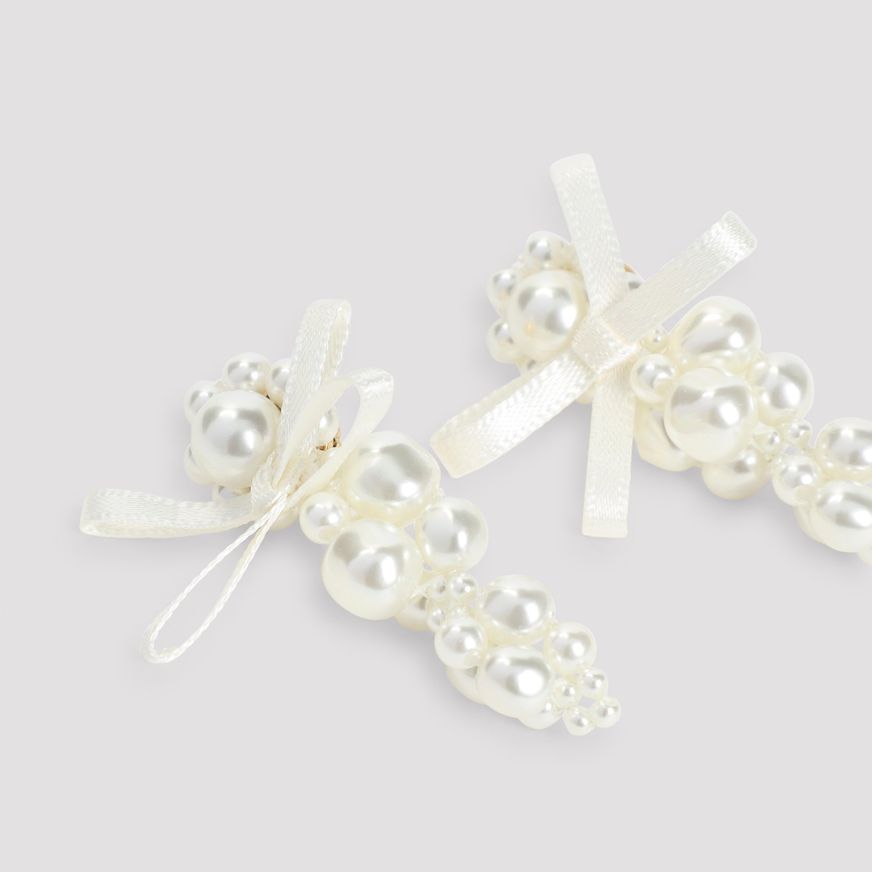 SIMONE ROCHA Mini Bow Detail Cluster Earrings