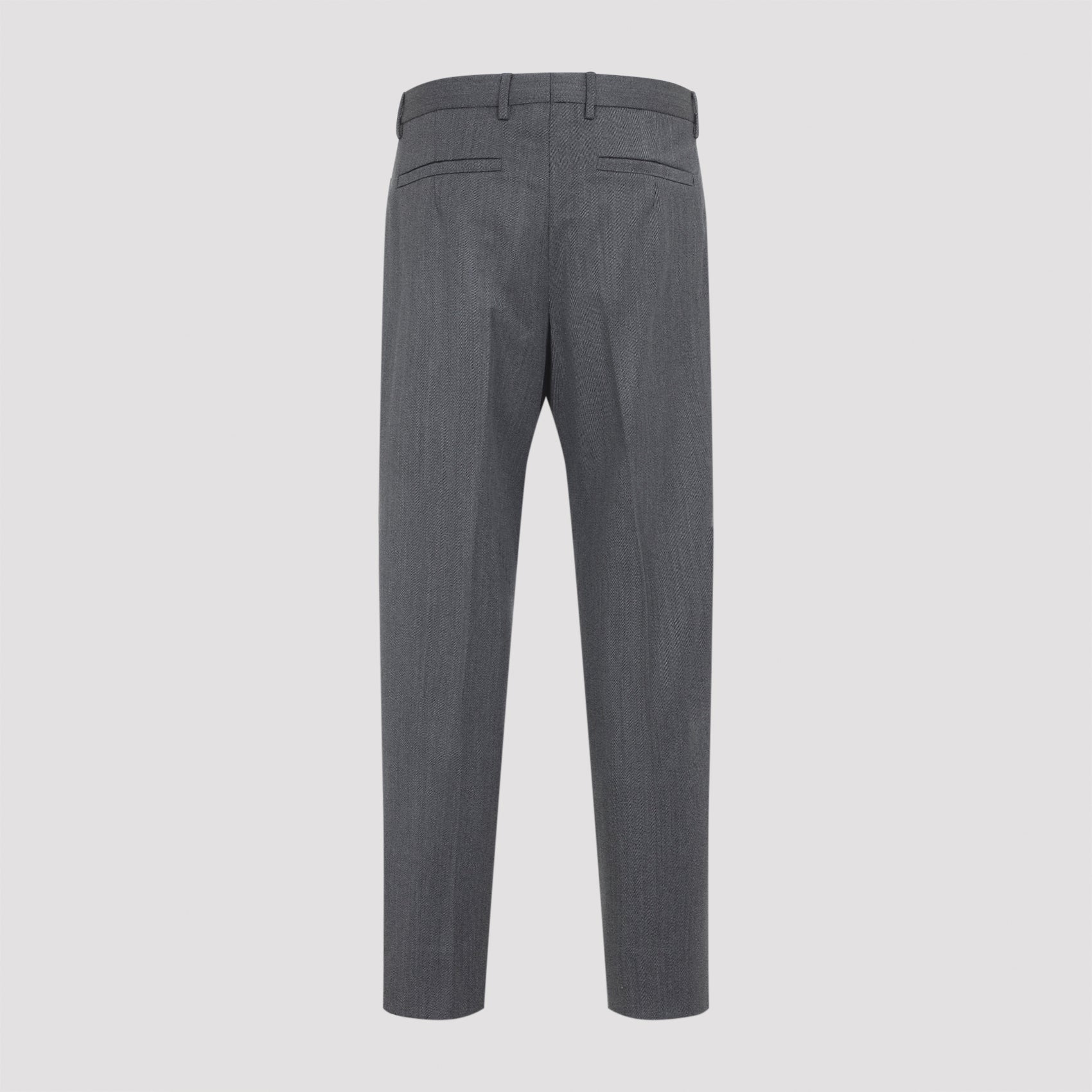 ZEGNA Pure Wool Pants for Men - Regular & Straight Leg