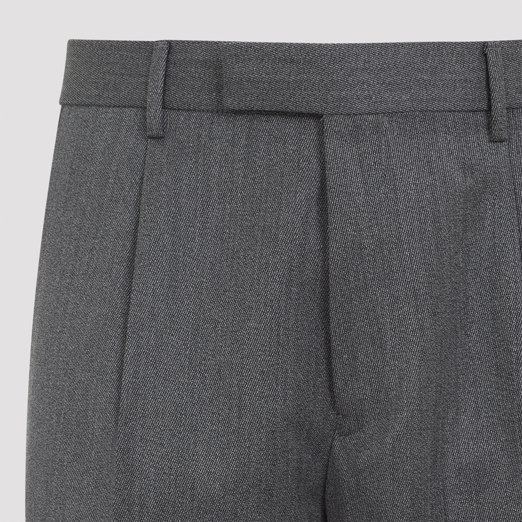 ZEGNA Pure Wool Pants for Men - Regular & Straight Leg