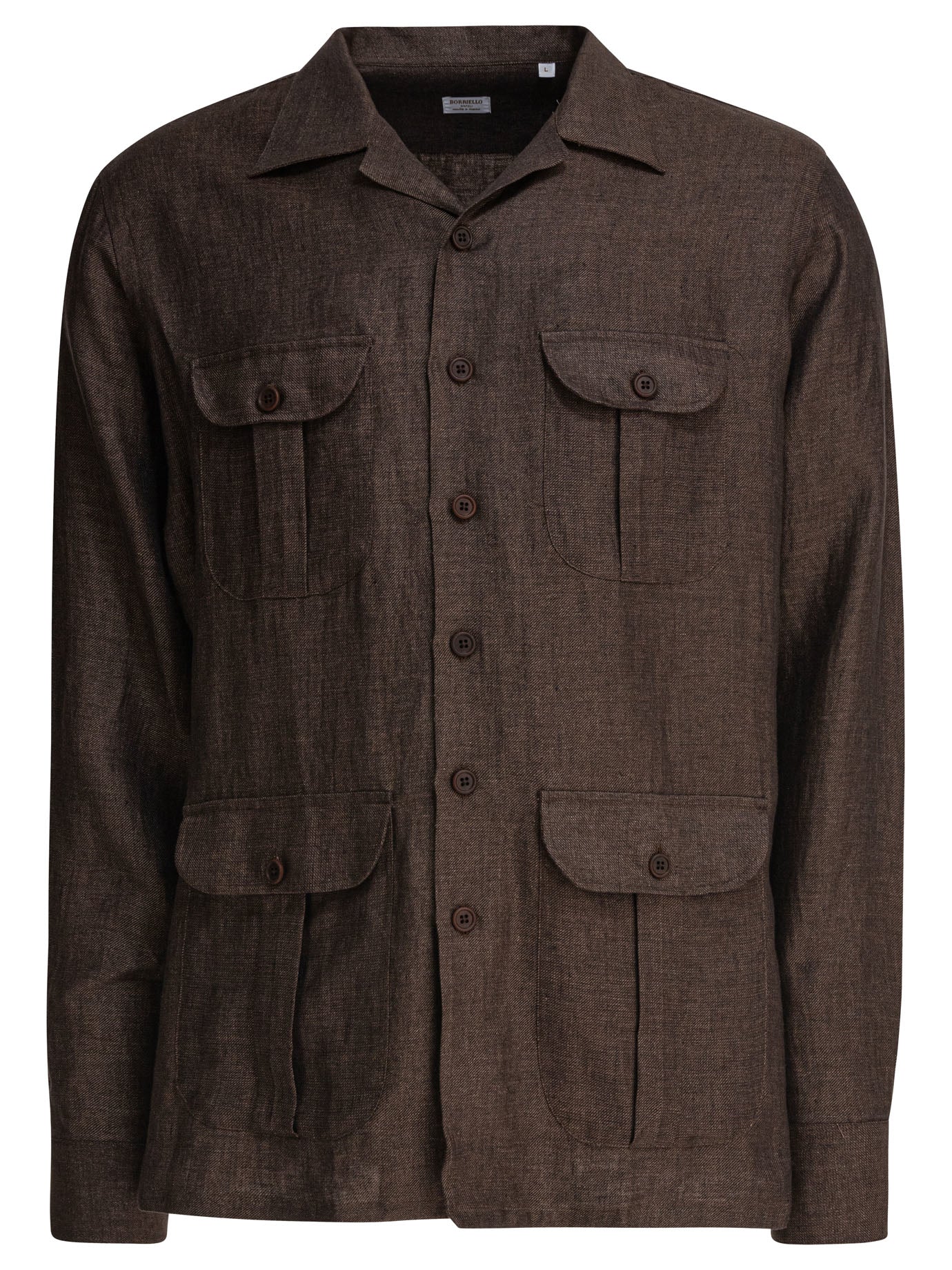 BORRIELLO Linen Adventure Shirt - SS25 Collection