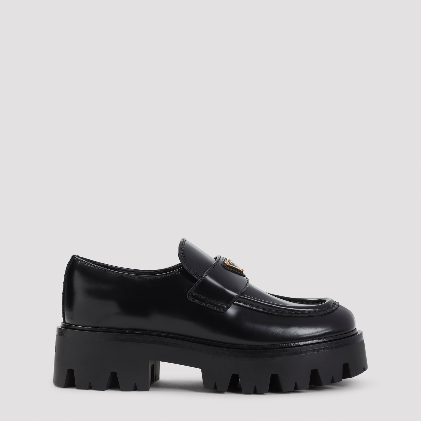 PRADA 100% Leather Loafers