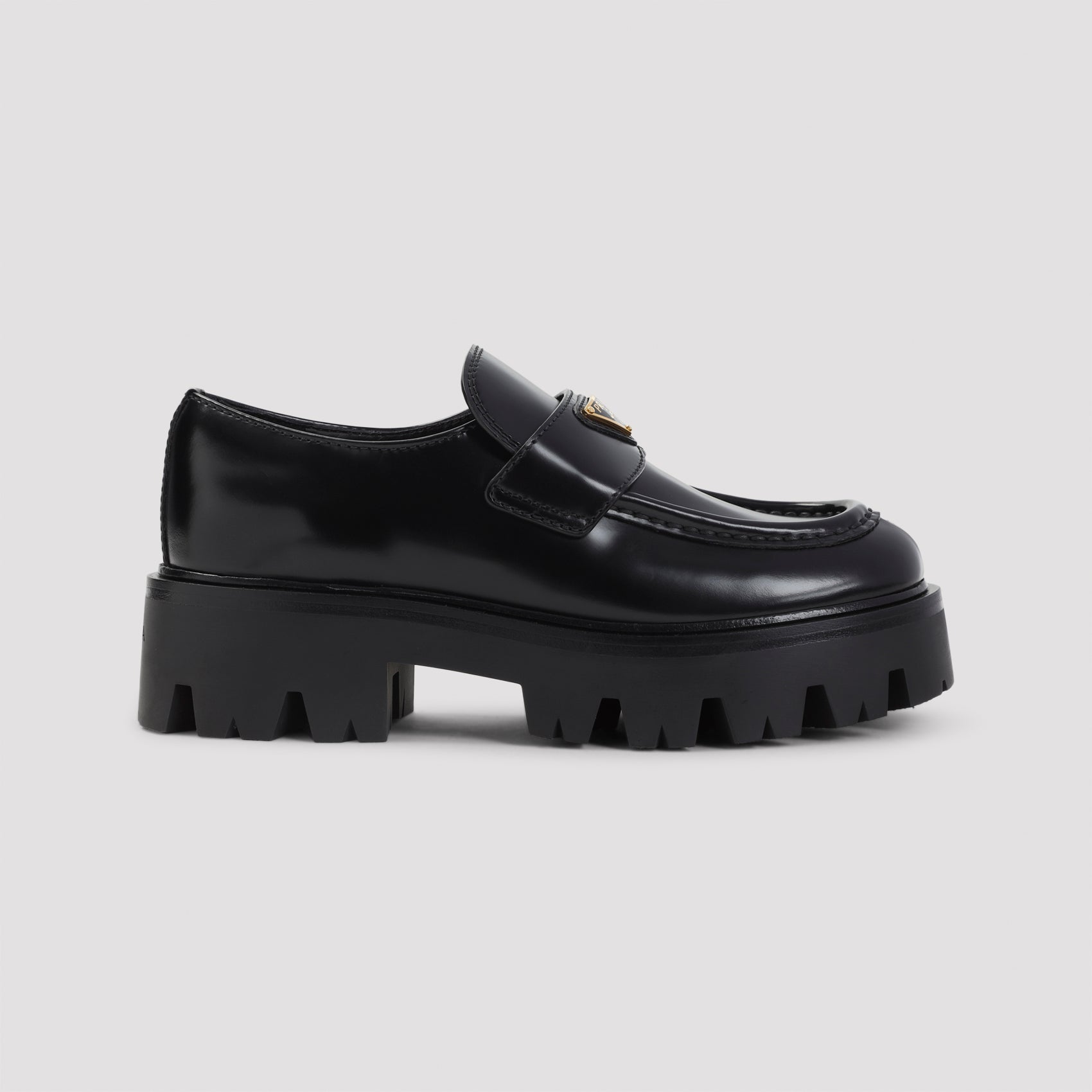 PRADA 100% Leather Loafers