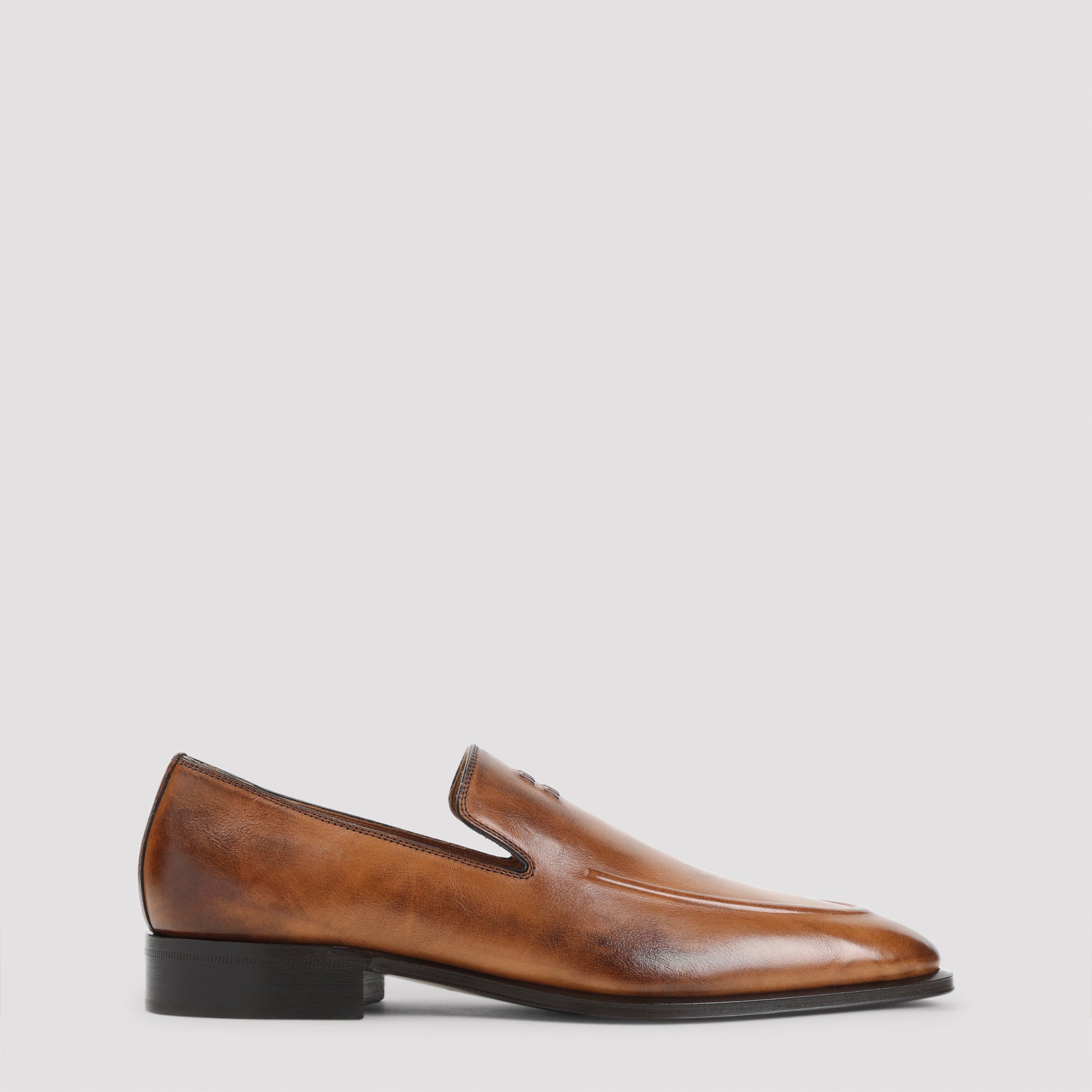MIU MIU 100% Leather Men's Loafers