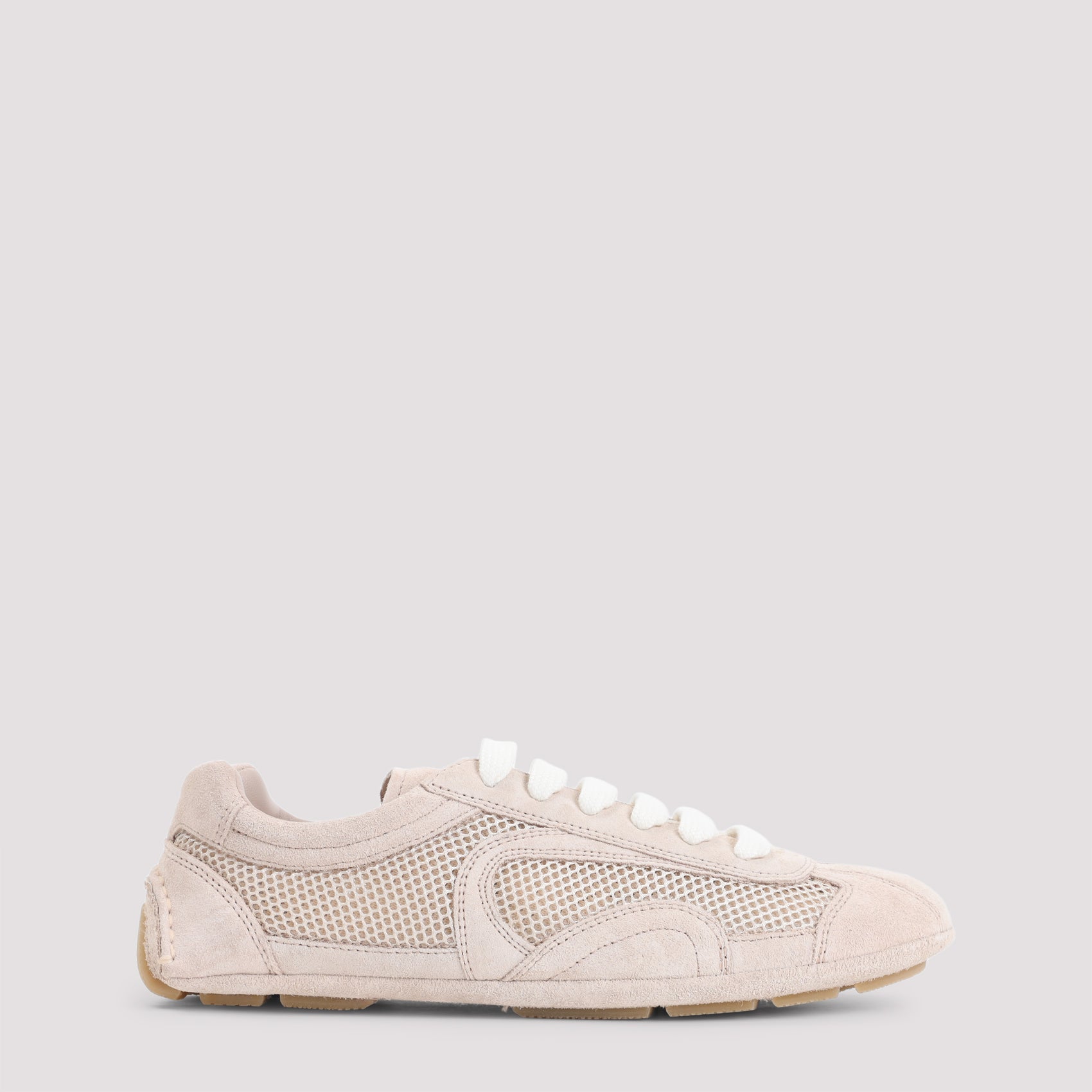 PRADA Men's Suede and Mesh Sneakers