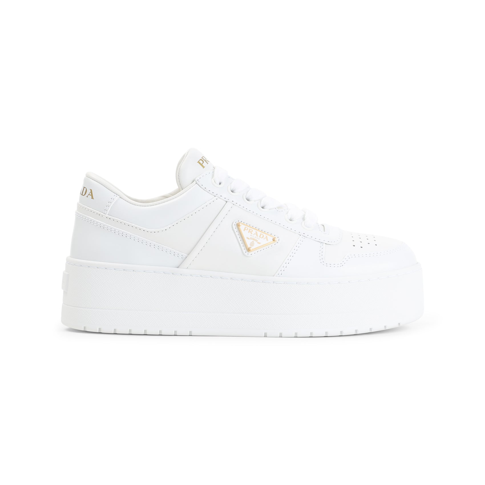 PRADA Luxury Leather Sneakers for Men - SS26