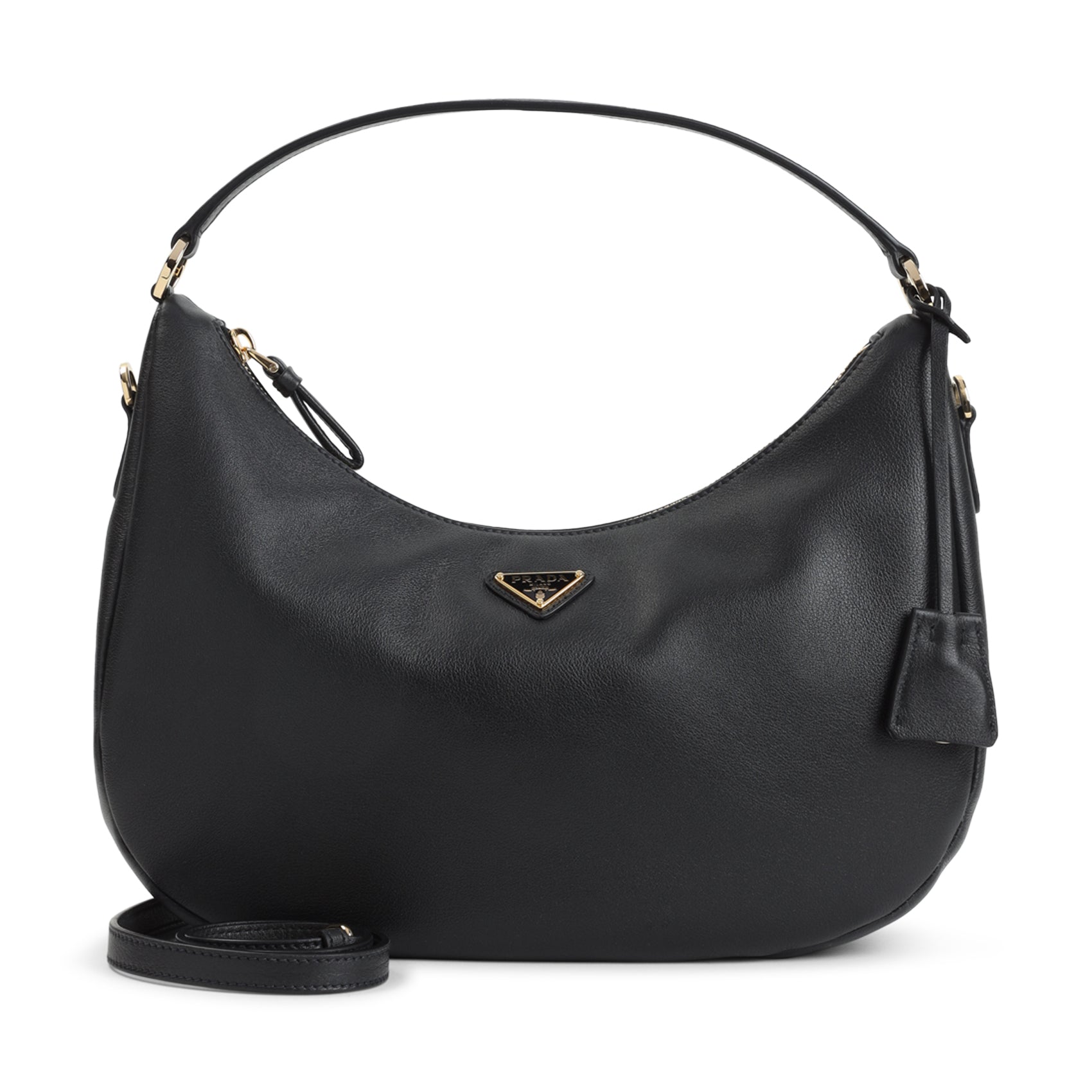 PRADA Classic Mini Leather Handbag - 30cm x 17cm x 7cm