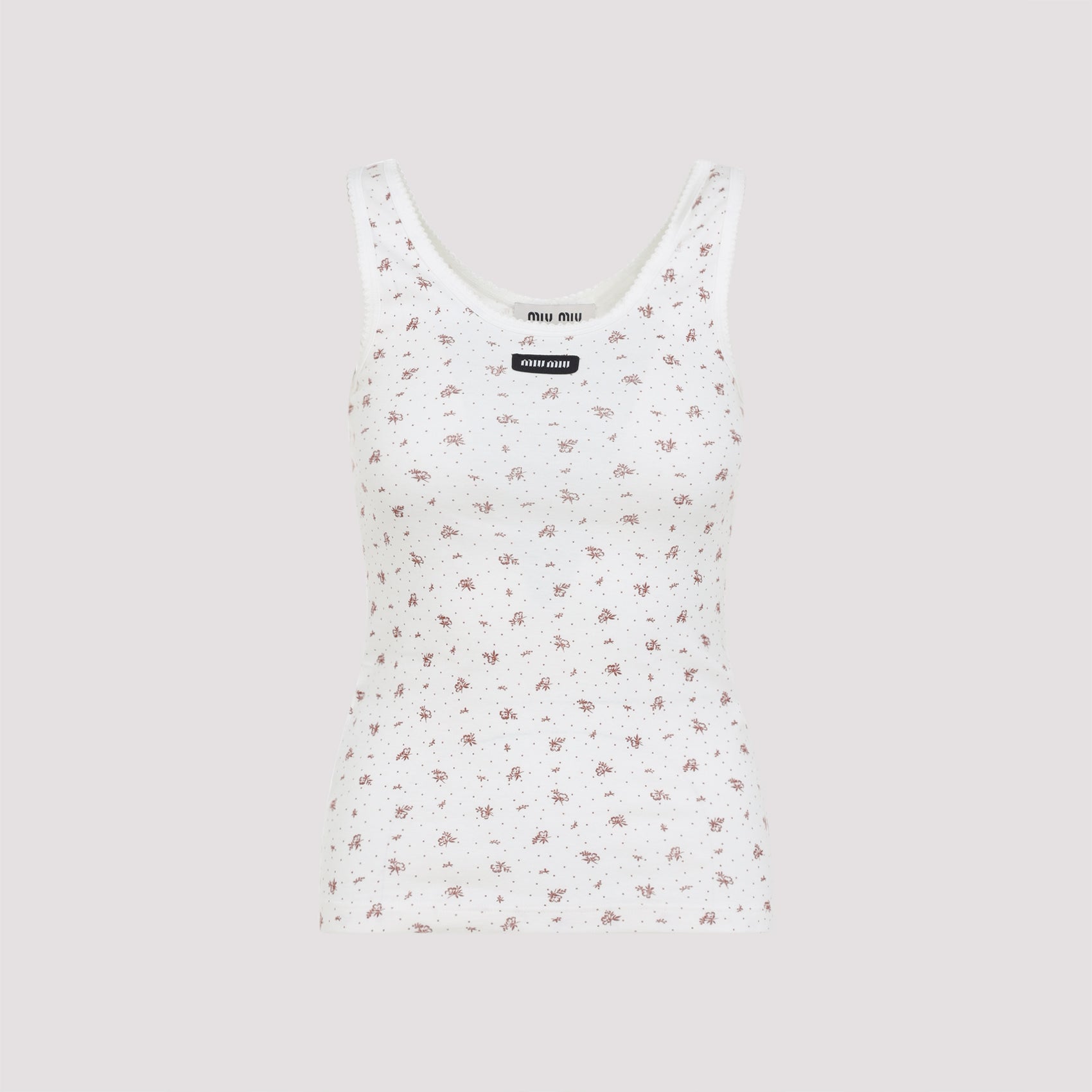 MIU MIU Cotton Top for Men - SS26 Collection