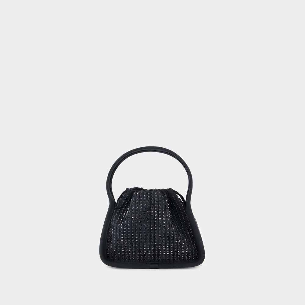 ALEXANDER WANG Sapphire Glass Embellished Handbag