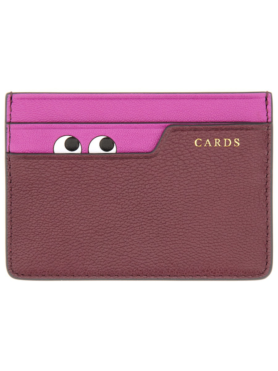 ANYA HINDMARCH Mini Peeping Eyes Card Holder