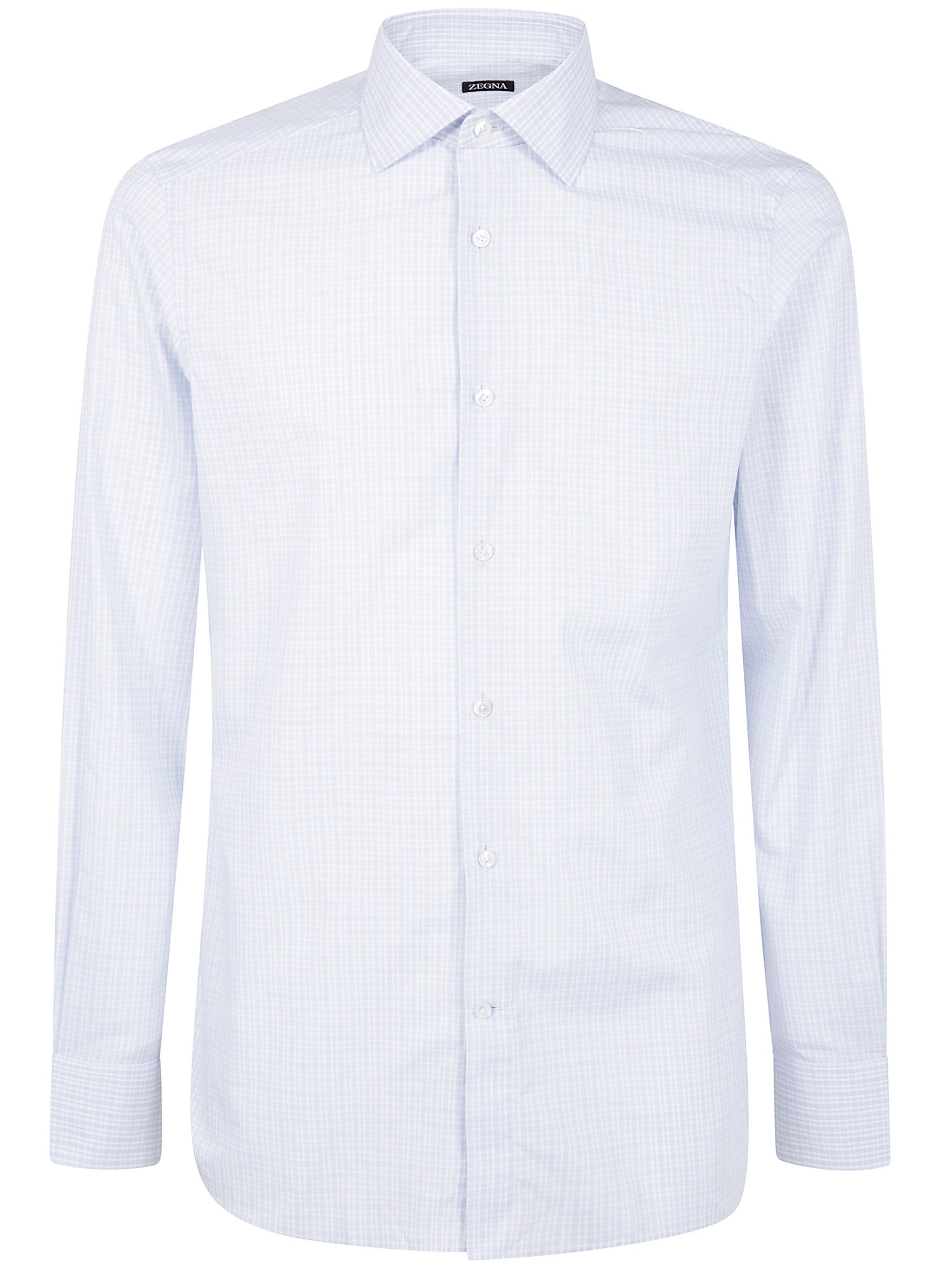 ZEGNA Pure Cotton Dress Shirt for Men - FW25 Collection