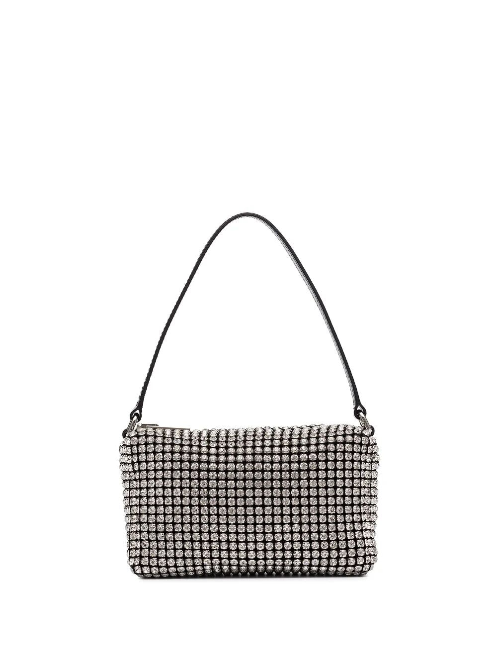 ALEXANDER WANG Medium Crystal Pouch Handbag