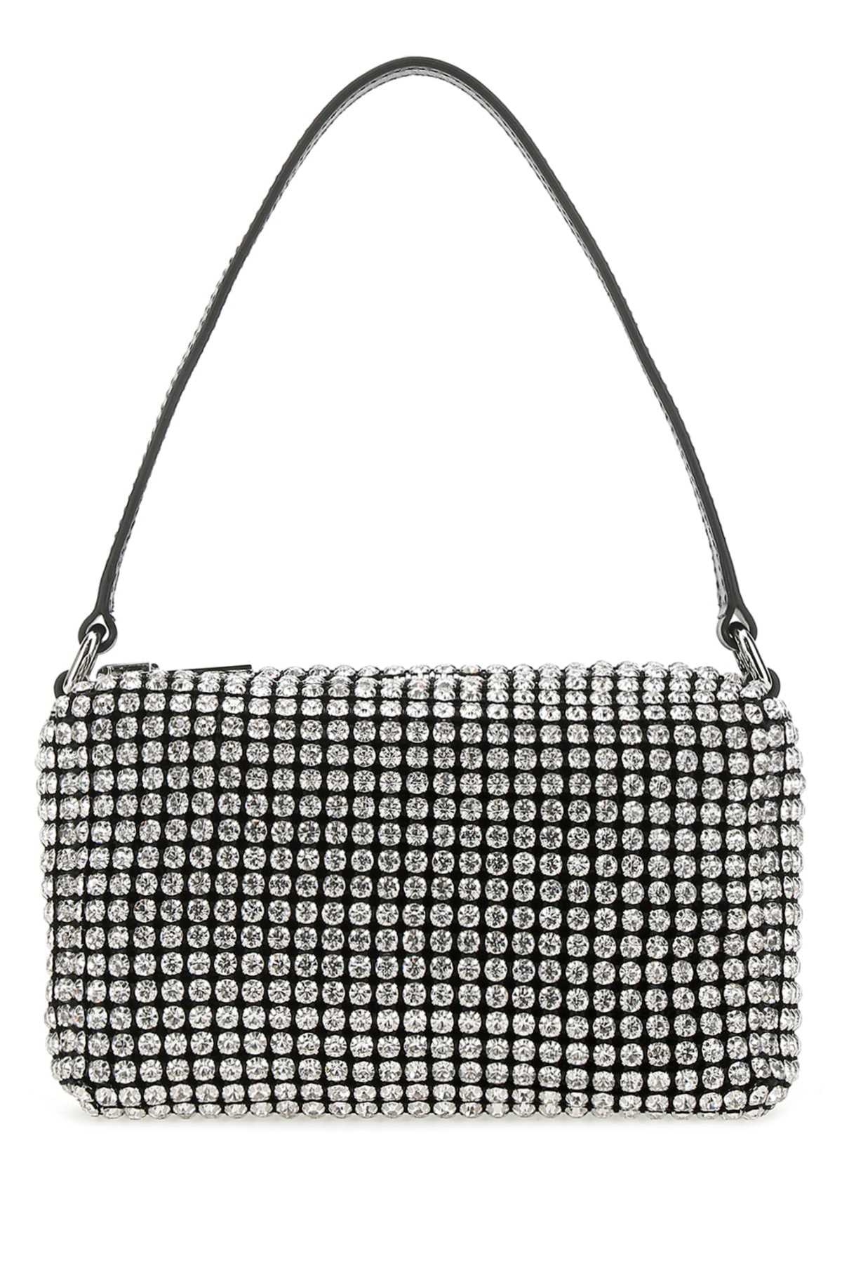 ALEXANDER WANG Embellished Fabric Medium Heiress Handbag