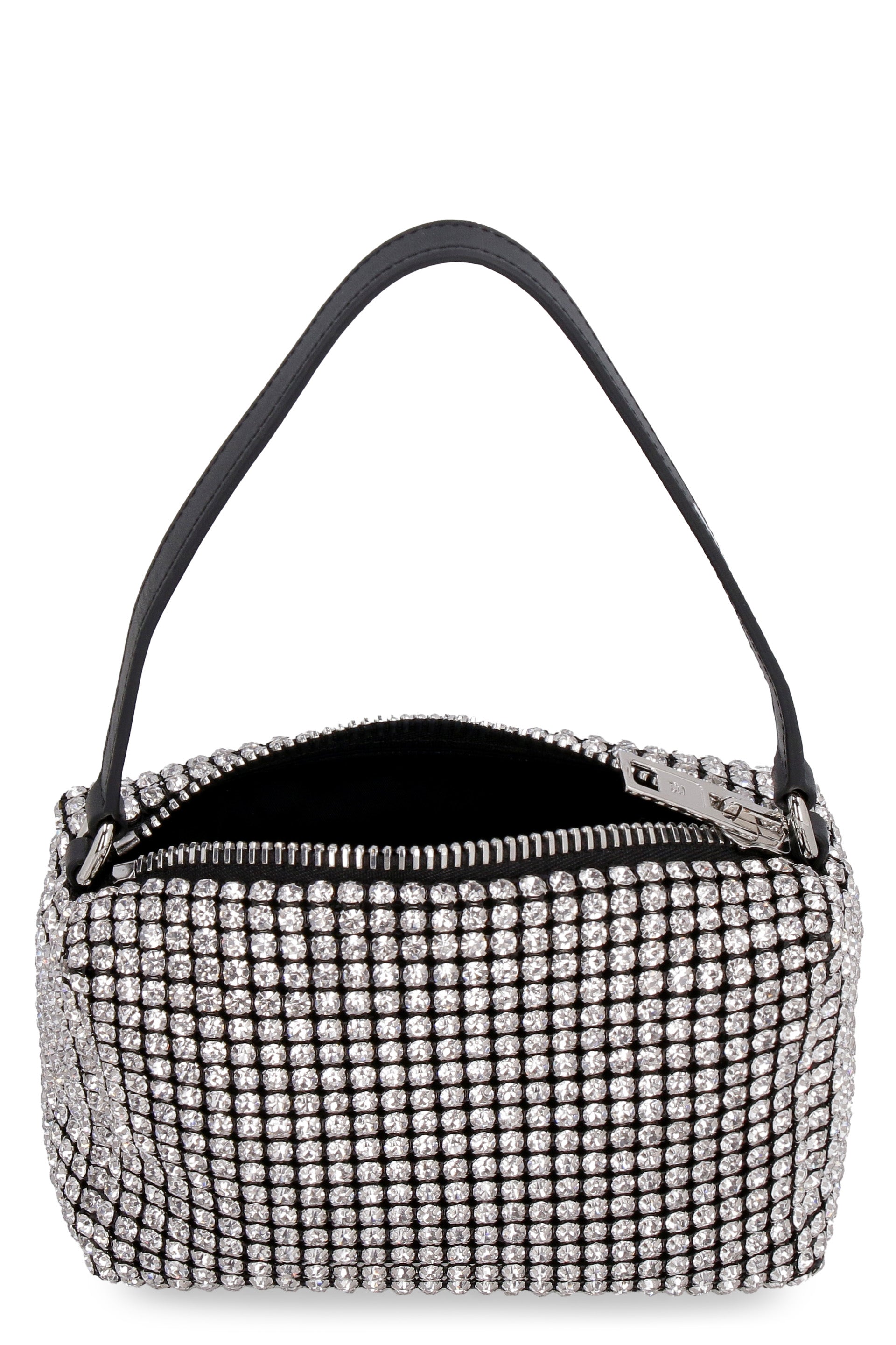ALEXANDER WANG Embellished Fabric Medium Heiress Handbag