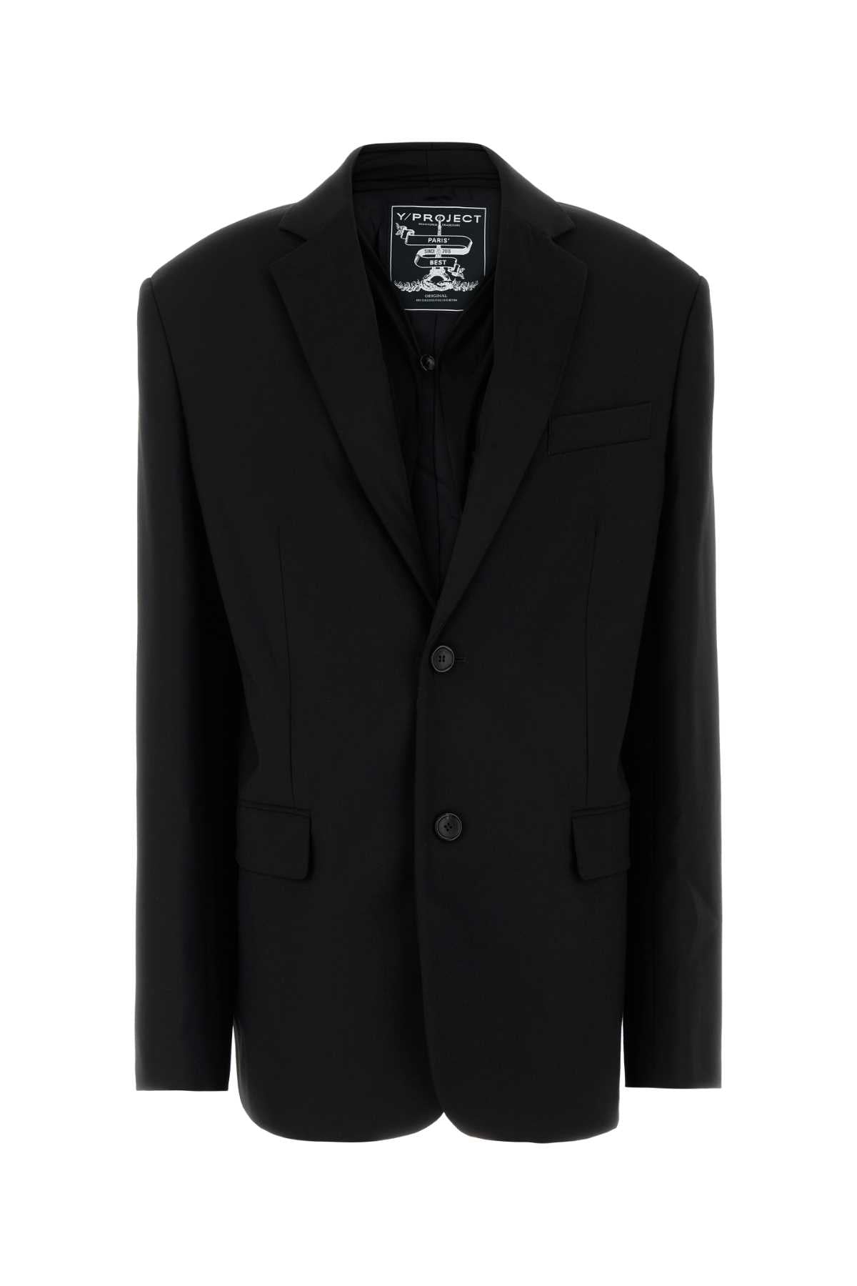 Y/PROJECT Oversized Draped Lapel Blazer for Women