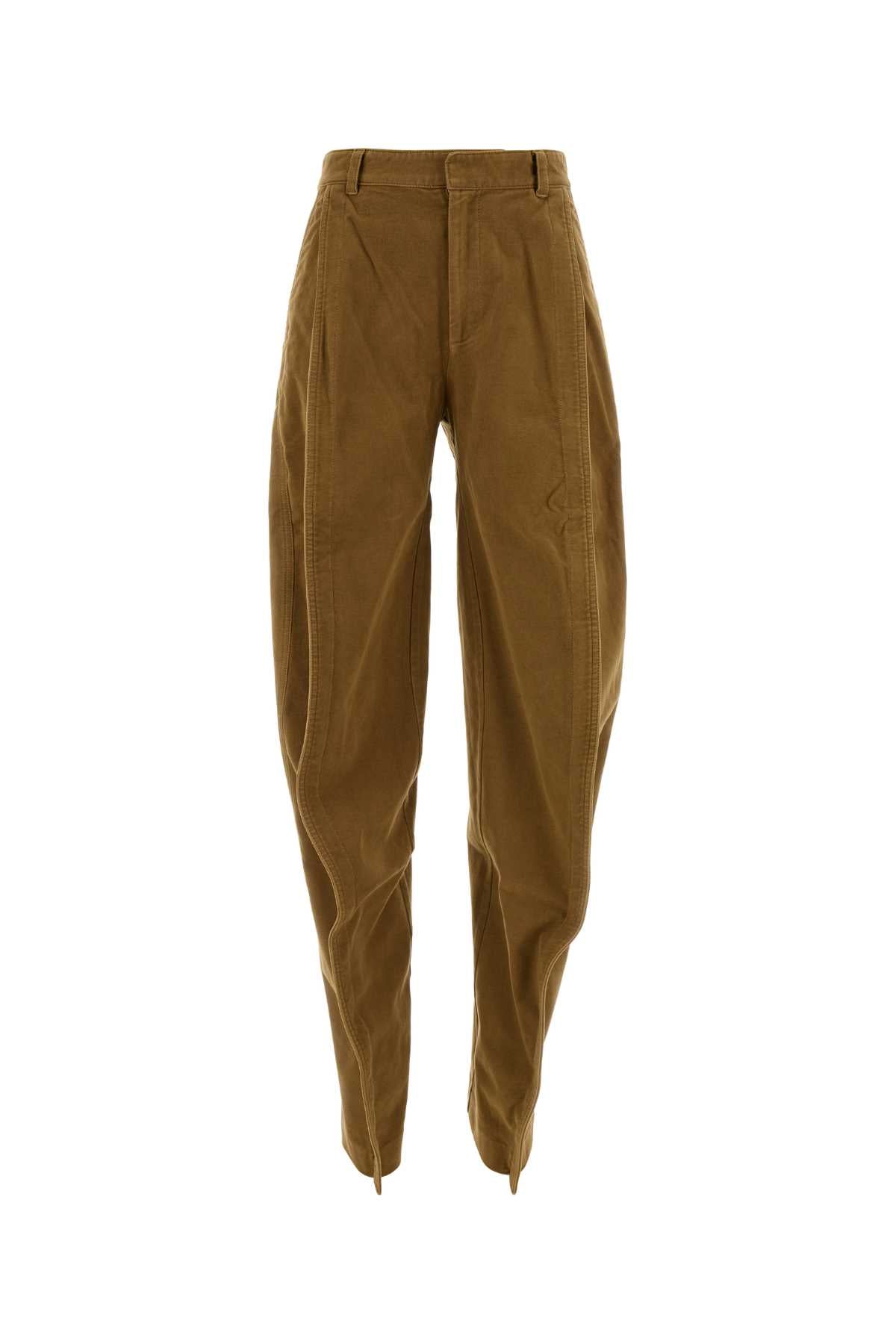 Y/PROJECT Caramel Stretch Velvet Pants for Women