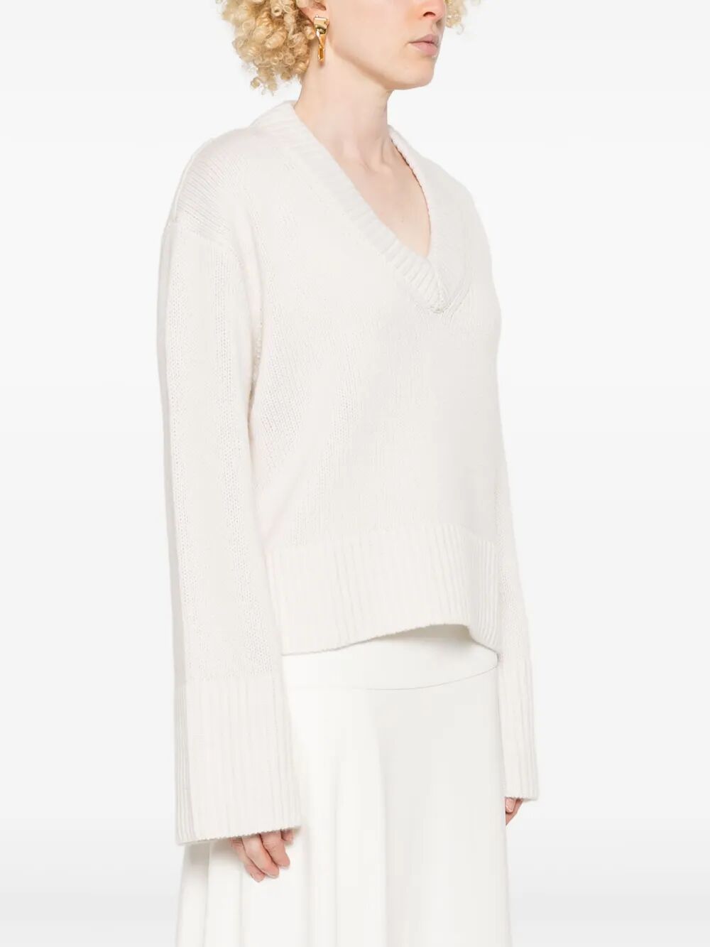 LISA YANG V-Neck Cashmere Sweater