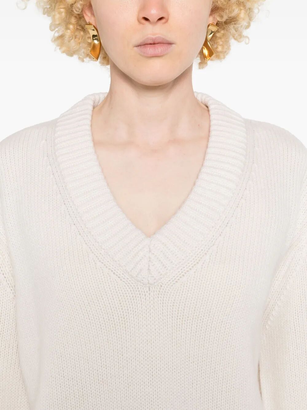 LISA YANG V-Neck Cashmere Sweater