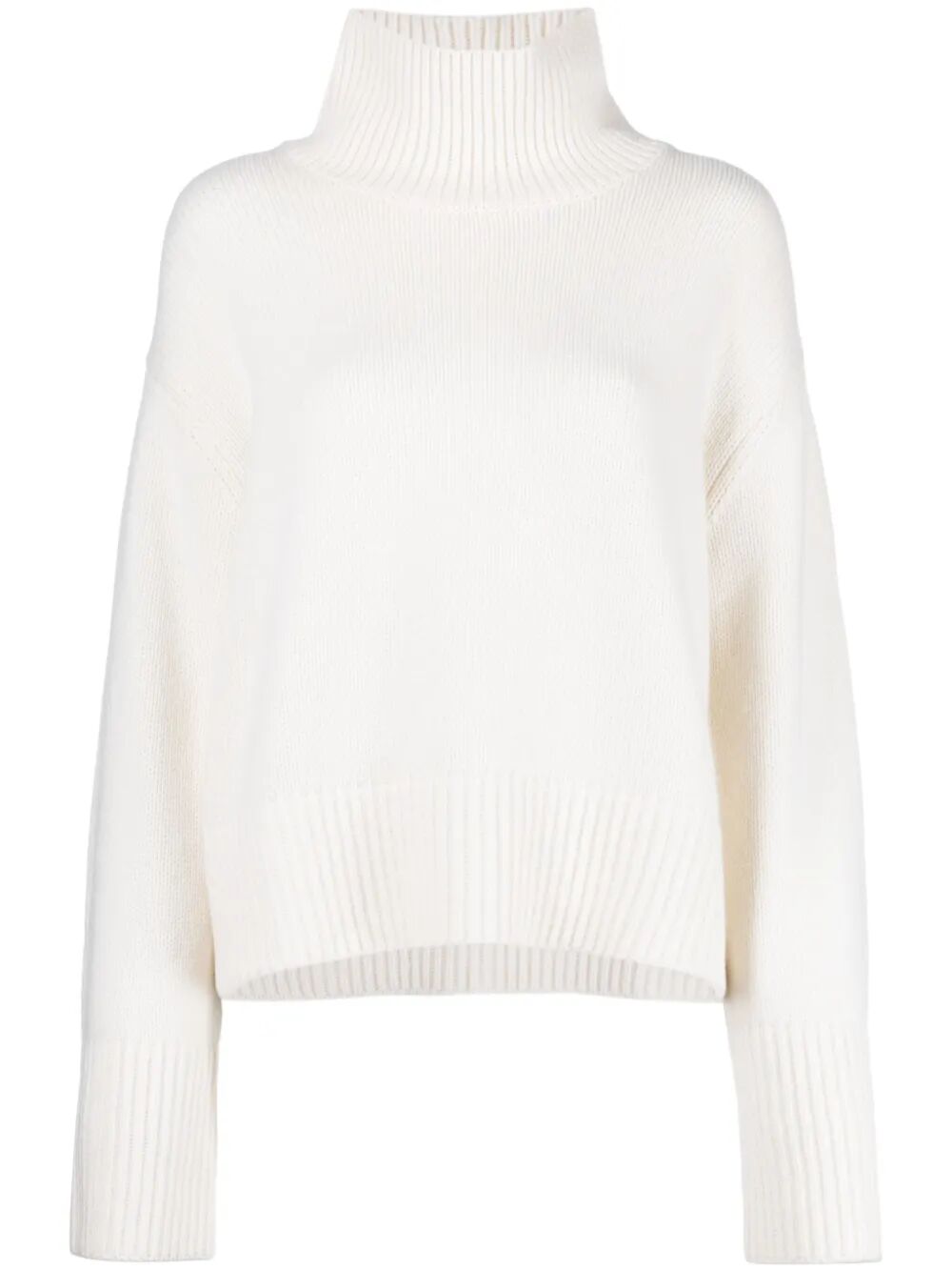 LISA YANG Fleur Turtleneck Cashmere Sweater