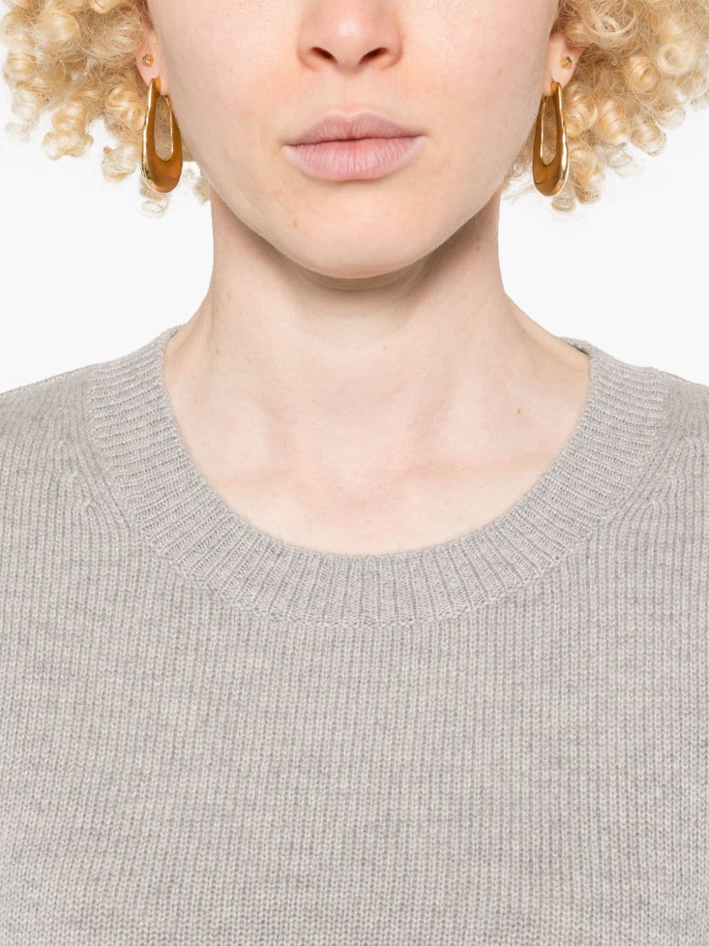 LISA YANG Cashmere Crewneck Sweater for Women