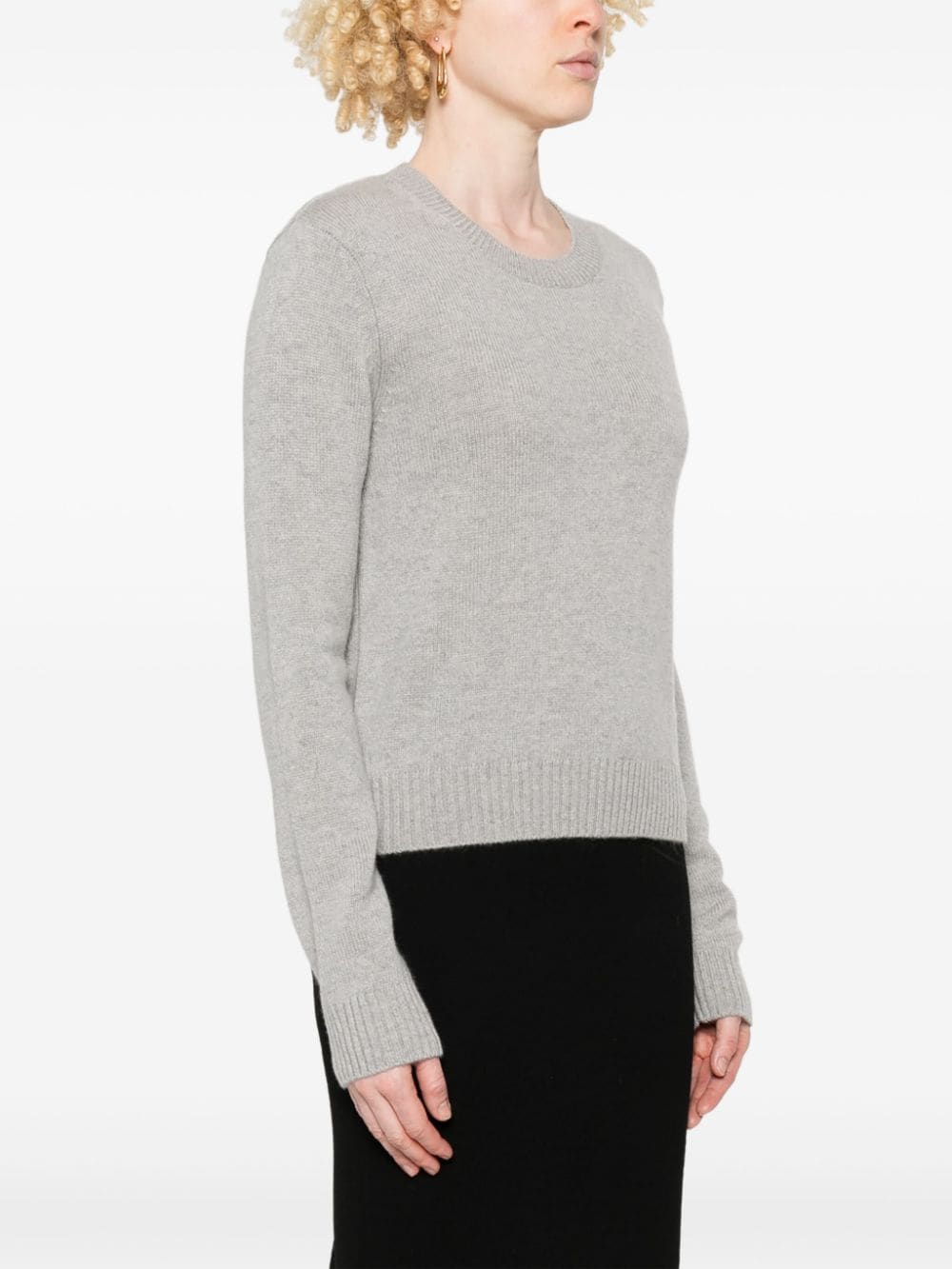 LISA YANG Cashmere Crewneck Sweater for Women