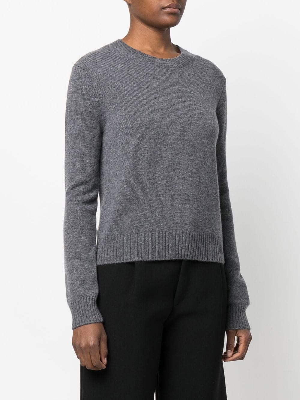 LISA YANG Cashmere Crewneck Sweater for Women