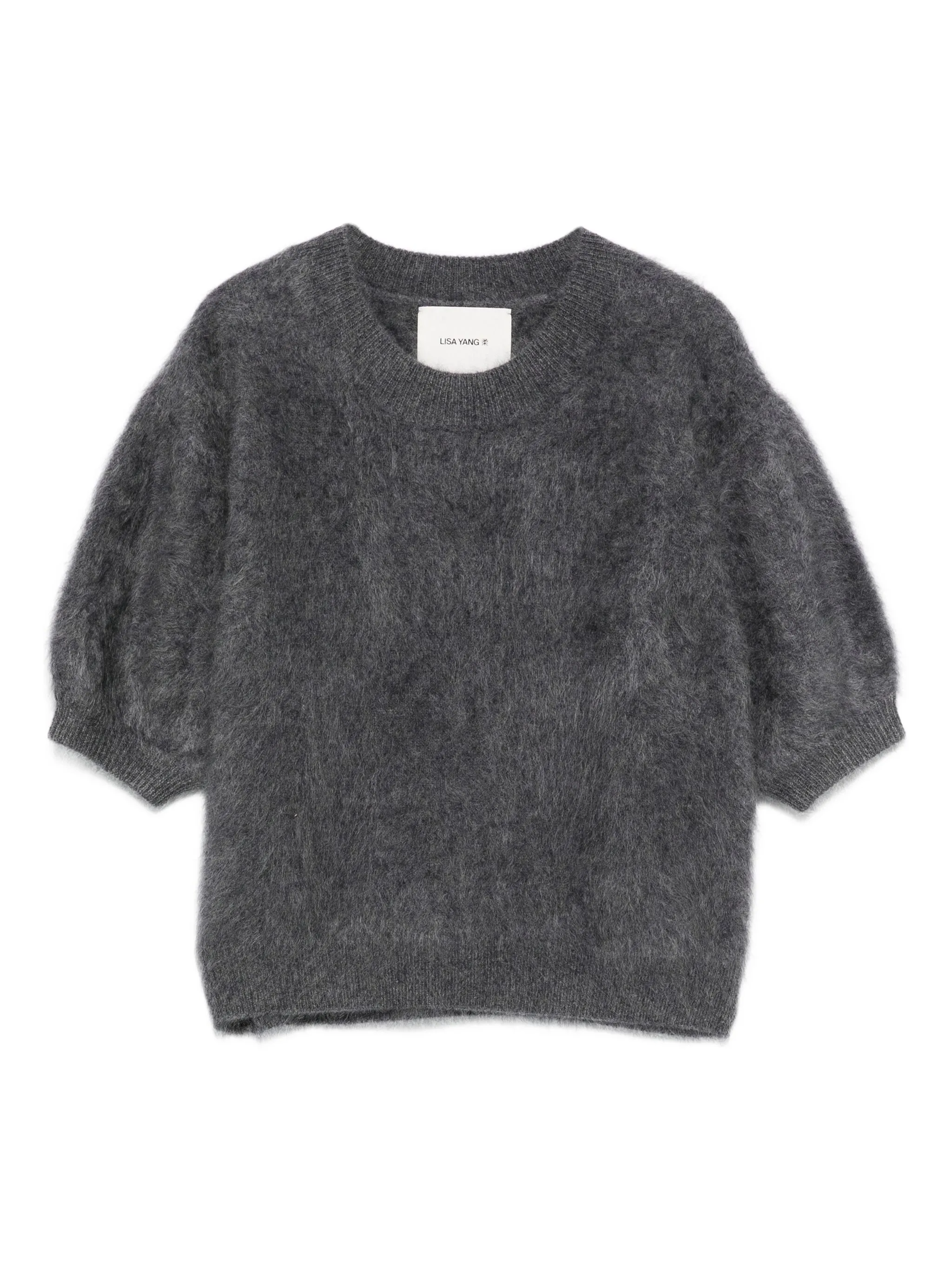 LISA YANG Juniper Mini Cashmere Crewneck Sweater