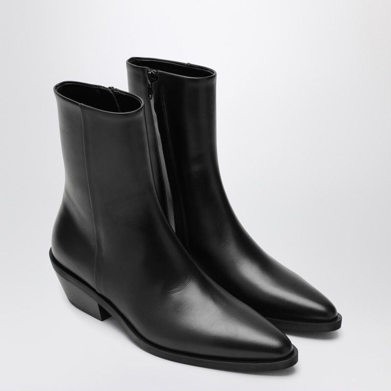 A.EMERY The Hudson Pointed Design Ankle Boots