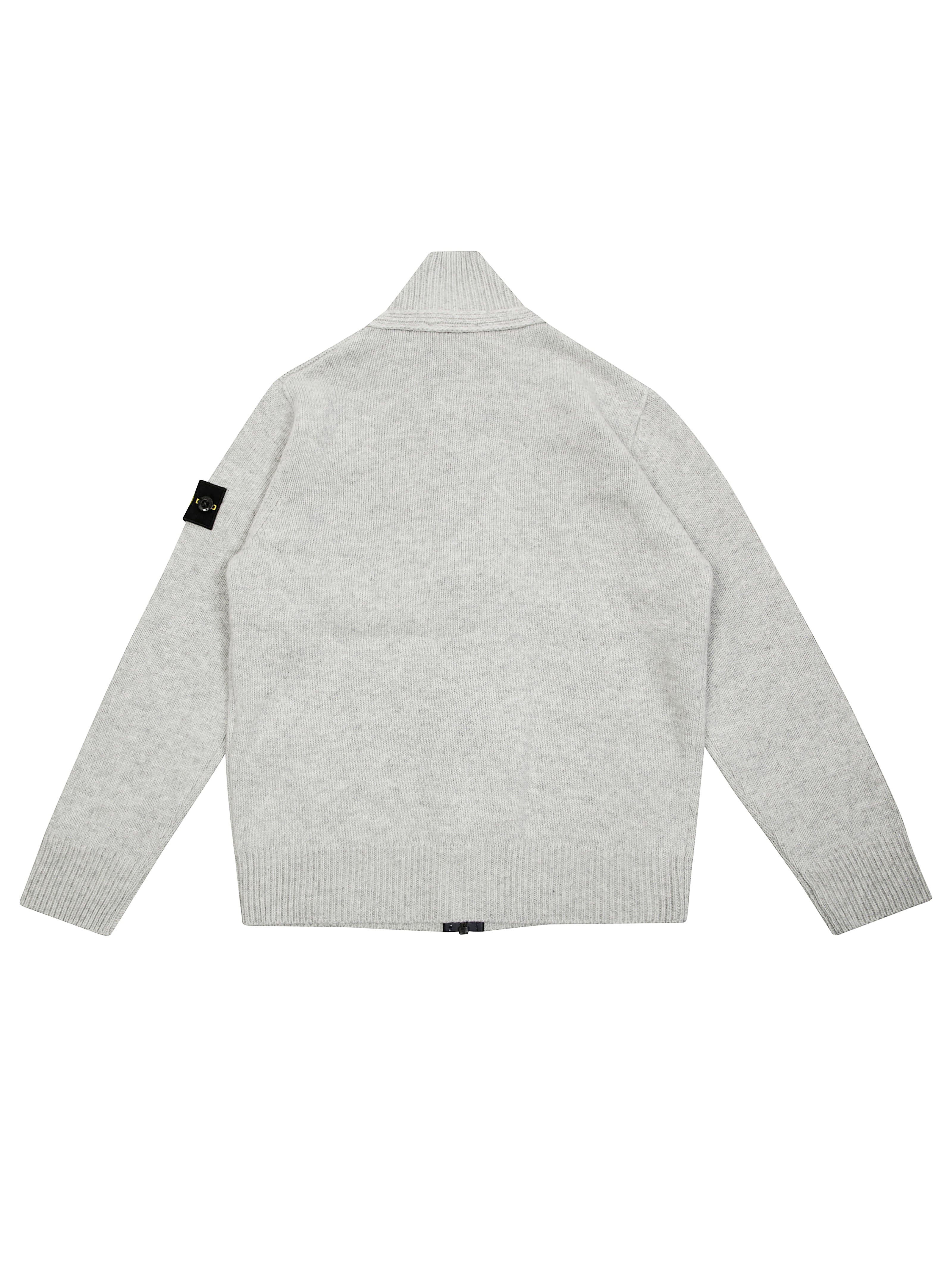 STONE ISLAND Mini Cardigan with Logo Badge