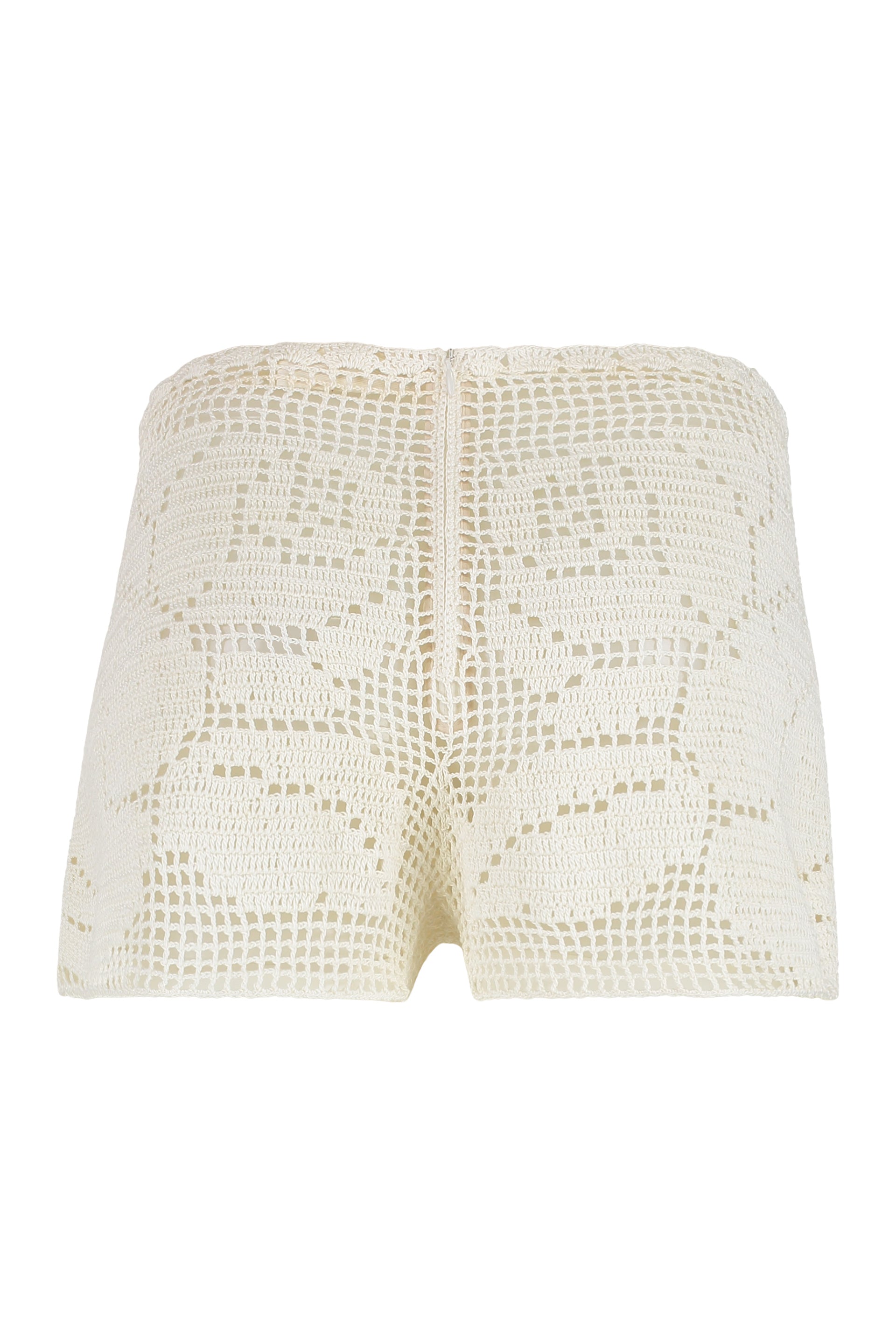 MAGDA BUTRYM Knit Crochet Mini Shorts