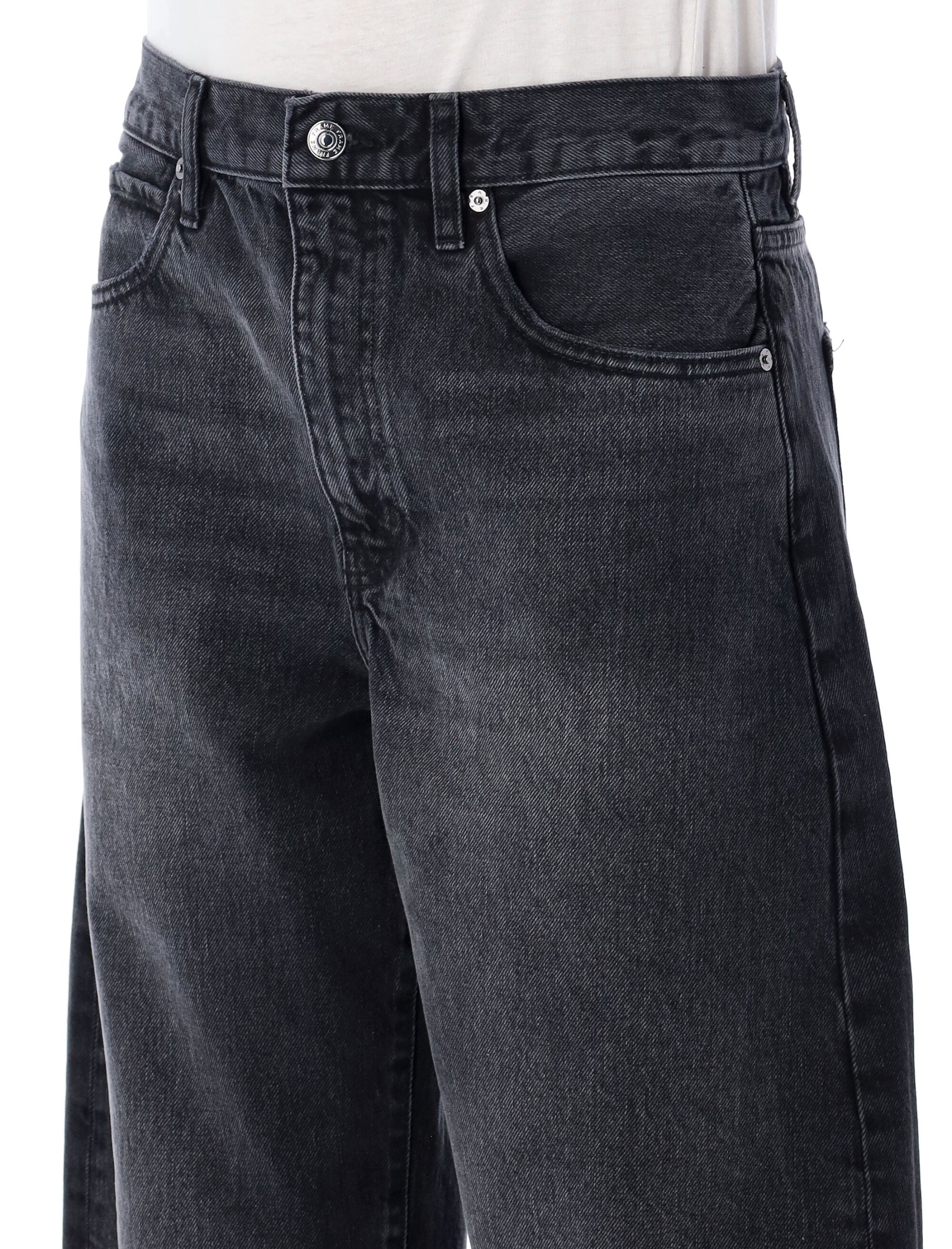 FRAME High-Rise Bubble Crop Jeans - Size 27