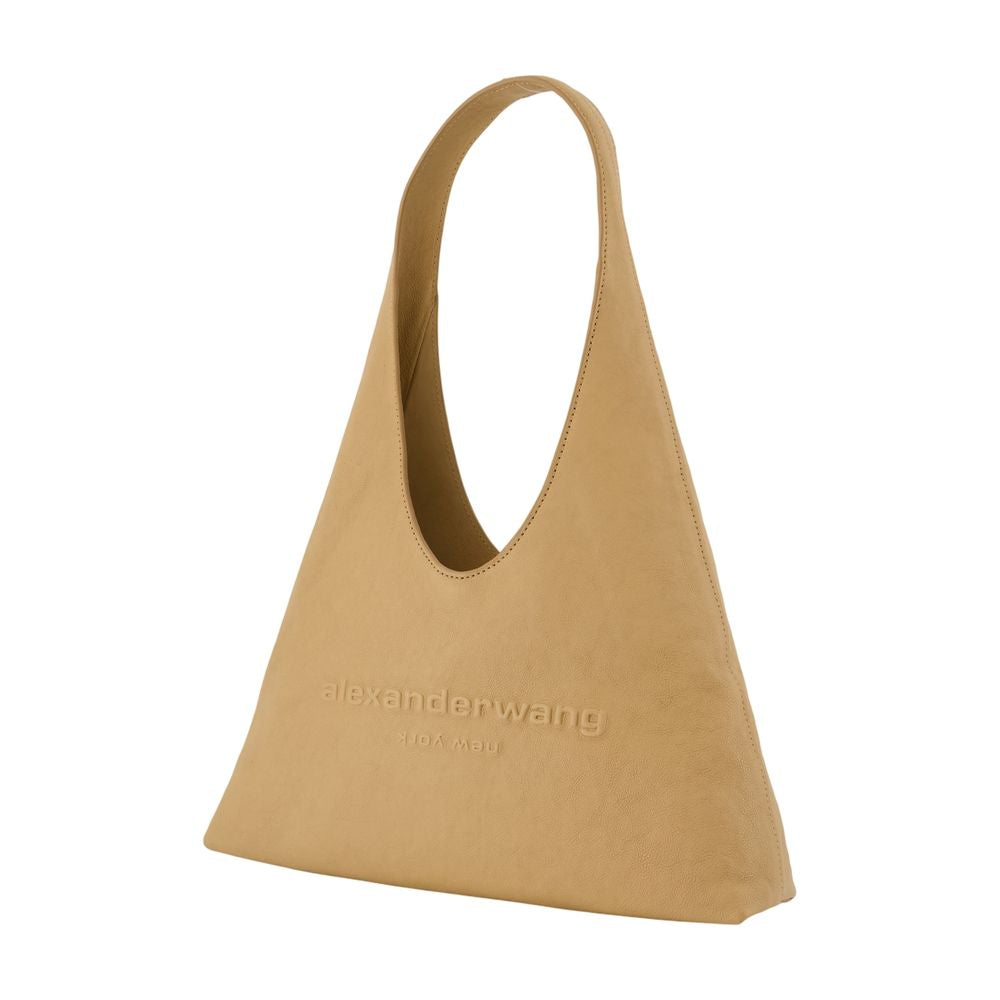 ALEXANDER WANG Mini Crinkle Leather Hobo Shoulder Bag