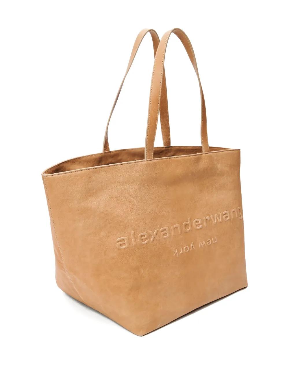 ALEXANDER WANG Logo-Embossed Tote Handbag