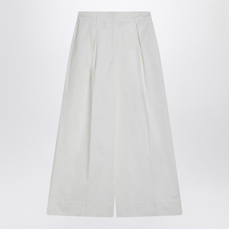 THE GARMENT Women's Cotton Palazzo Trousers