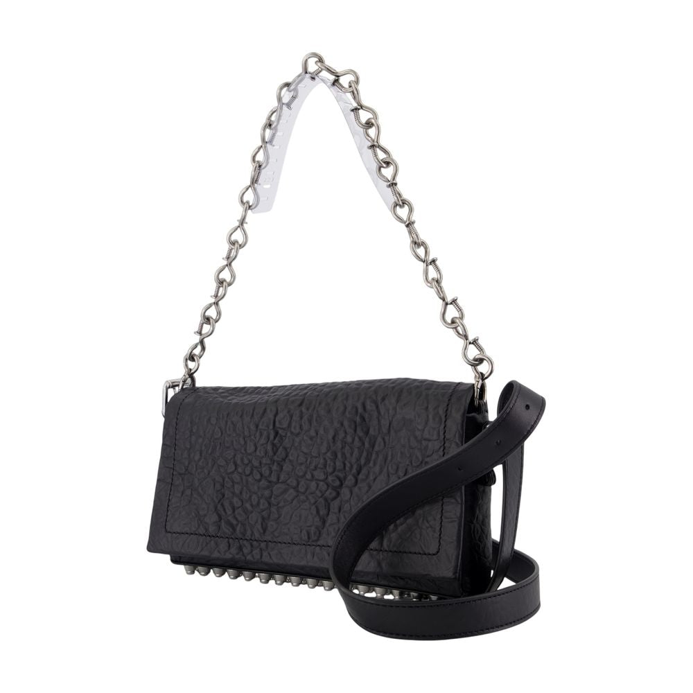 ALEXANDER WANG Slim Crushed Shoulder Handbag