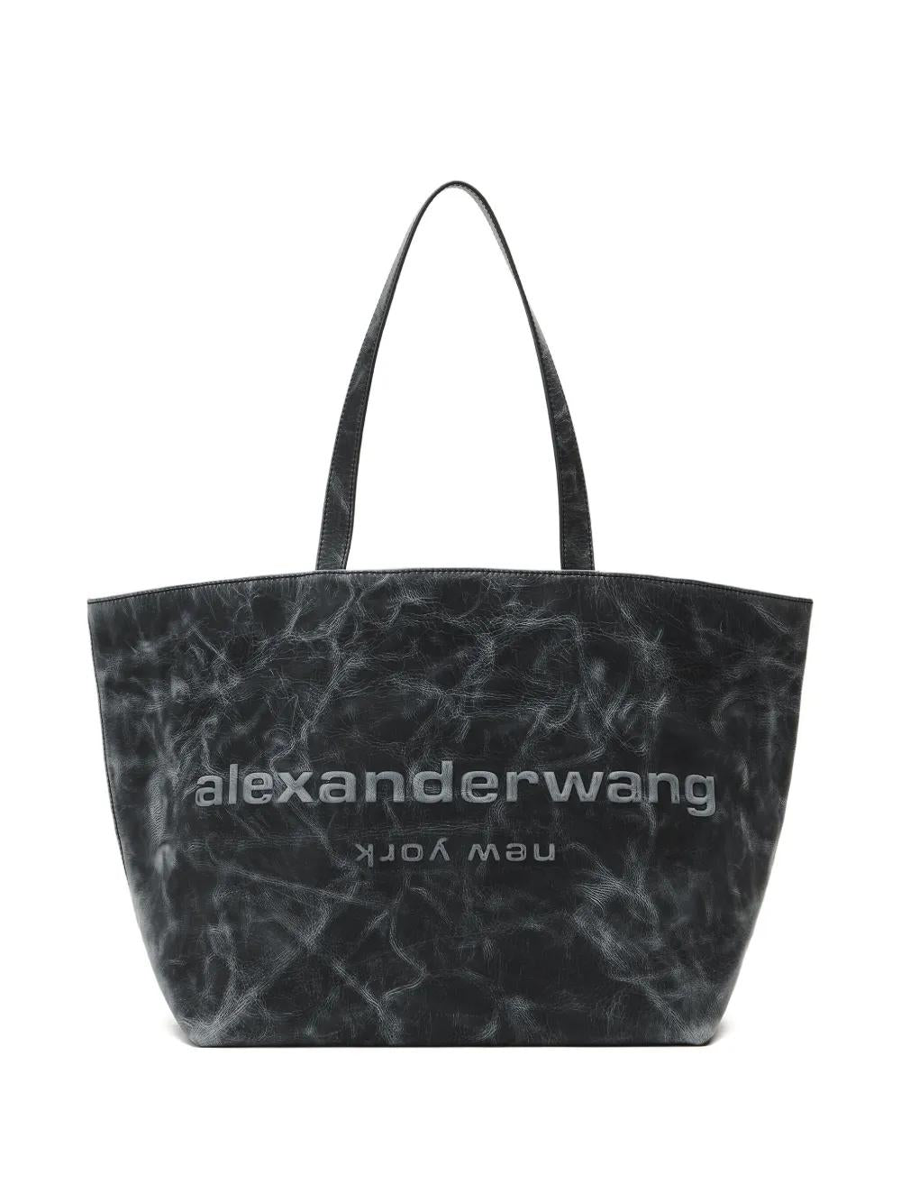 ALEXANDER WANG Tote Handbag with Embossed Punch Logo