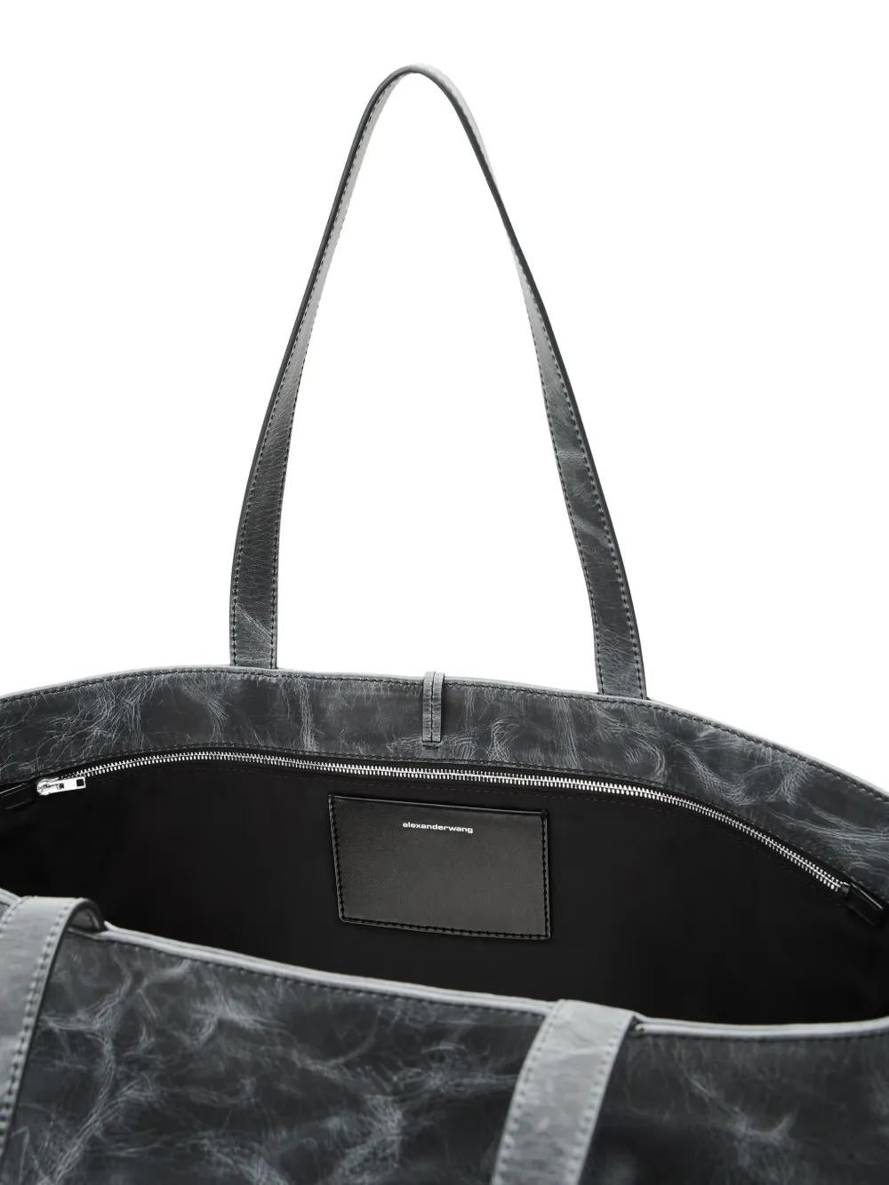 ALEXANDER WANG Tote Handbag with Embossed Punch Logo