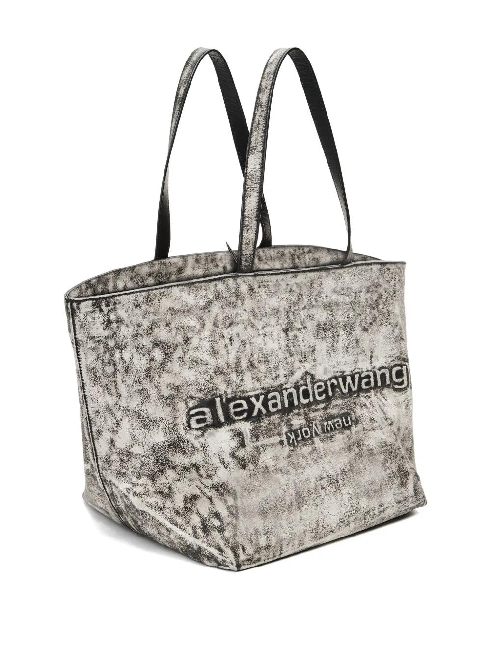 ALEXANDER WANG Punch Embossed Tote Handbag