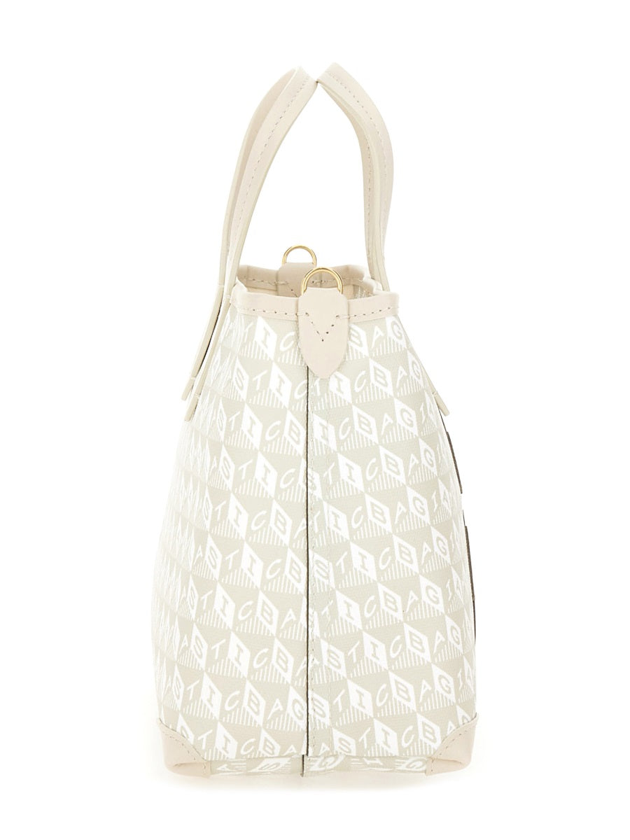 ANYA HINDMARCH Mini Tote Handbag with I Am A Plastic Pattern