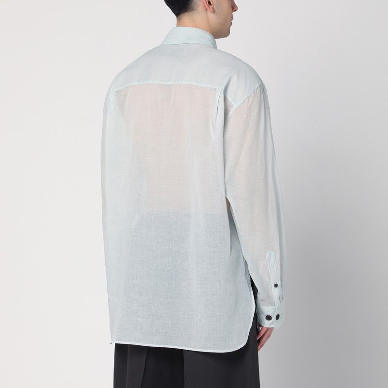 DRIES VAN NOTEN Light Cotton Shirt with Pockets for Men