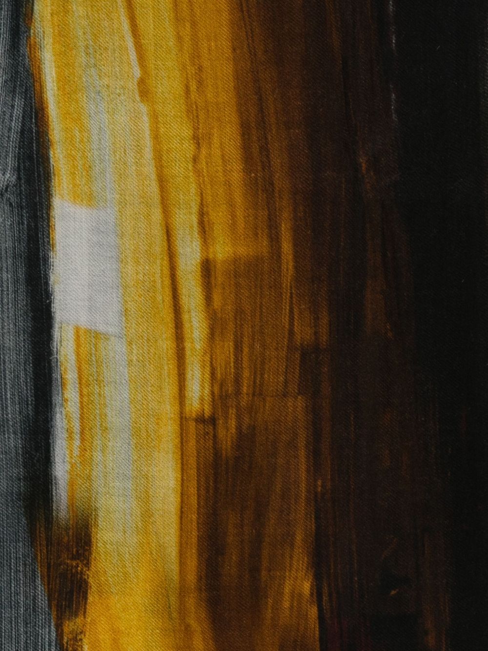 FALIERO SARTI Wool and Cashmere Stole with Multicolor Paint Print