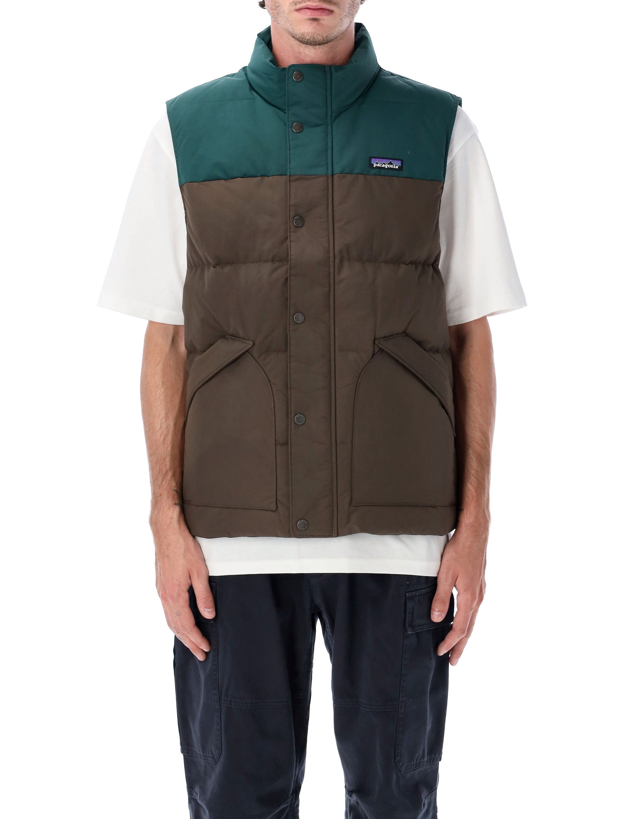 PATAGONIA Recycled Polyester Down Vest for Men