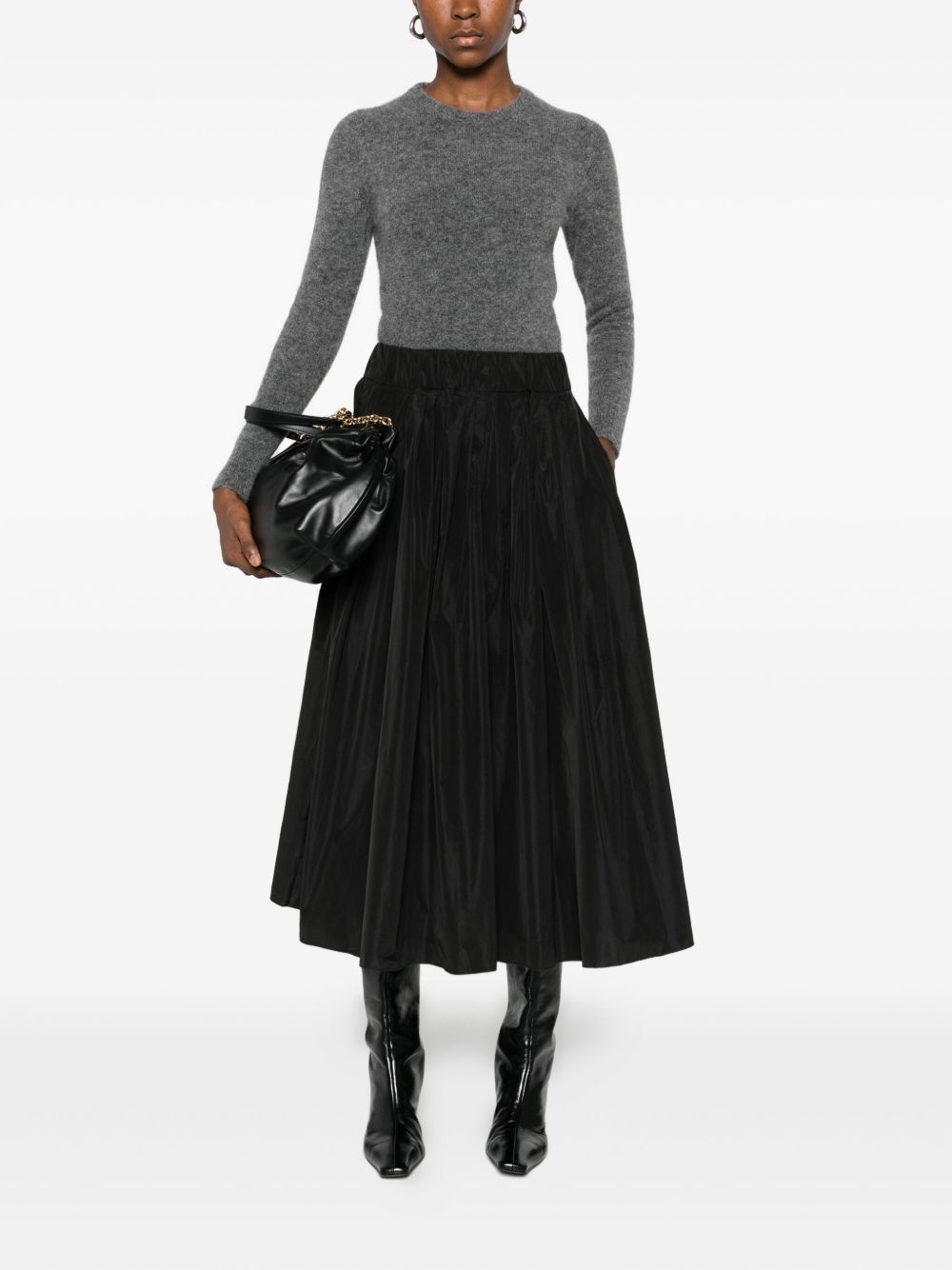 SUSANNE BOMMER Women's Wool Crewneck Sweater