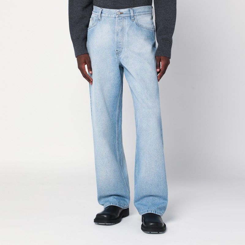 DRIES VAN NOTEN Faded Denim Jeans