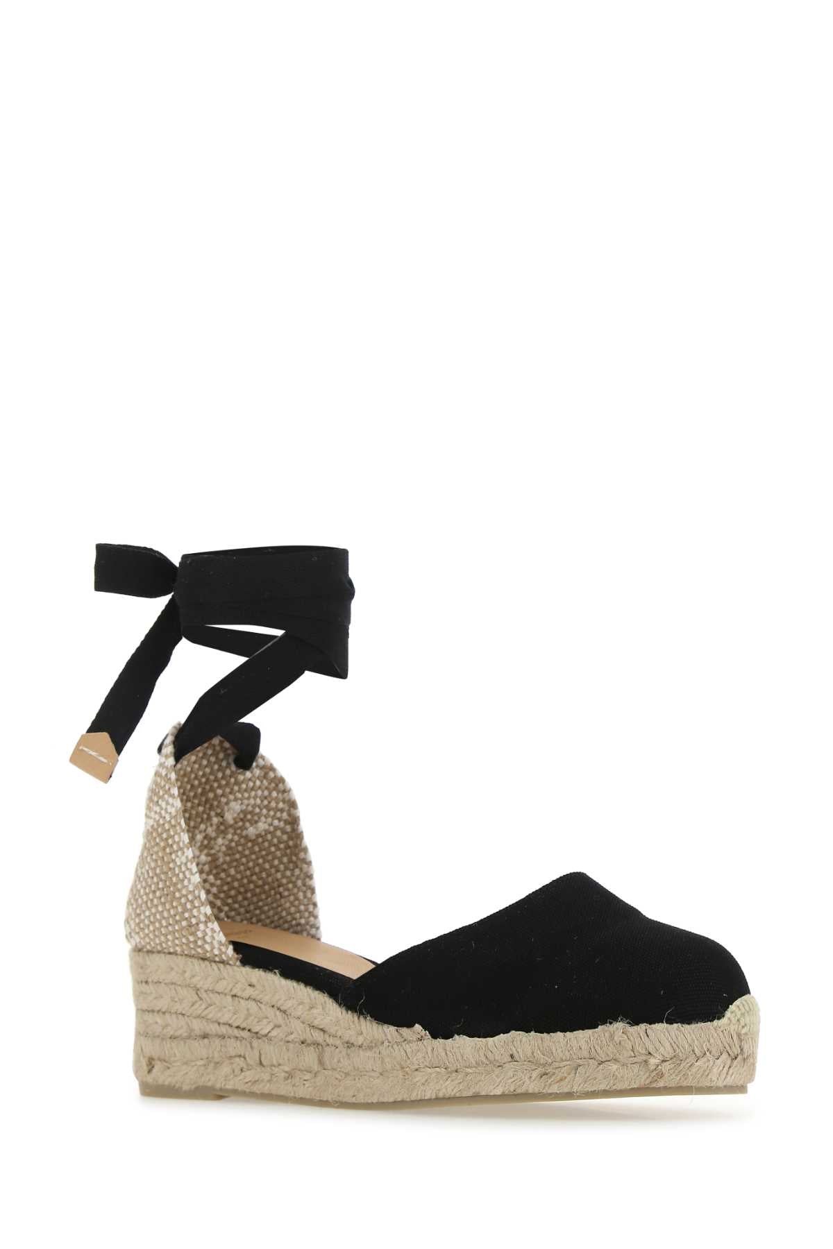 CASTAÑER Women’s Canvas Carina Wedges